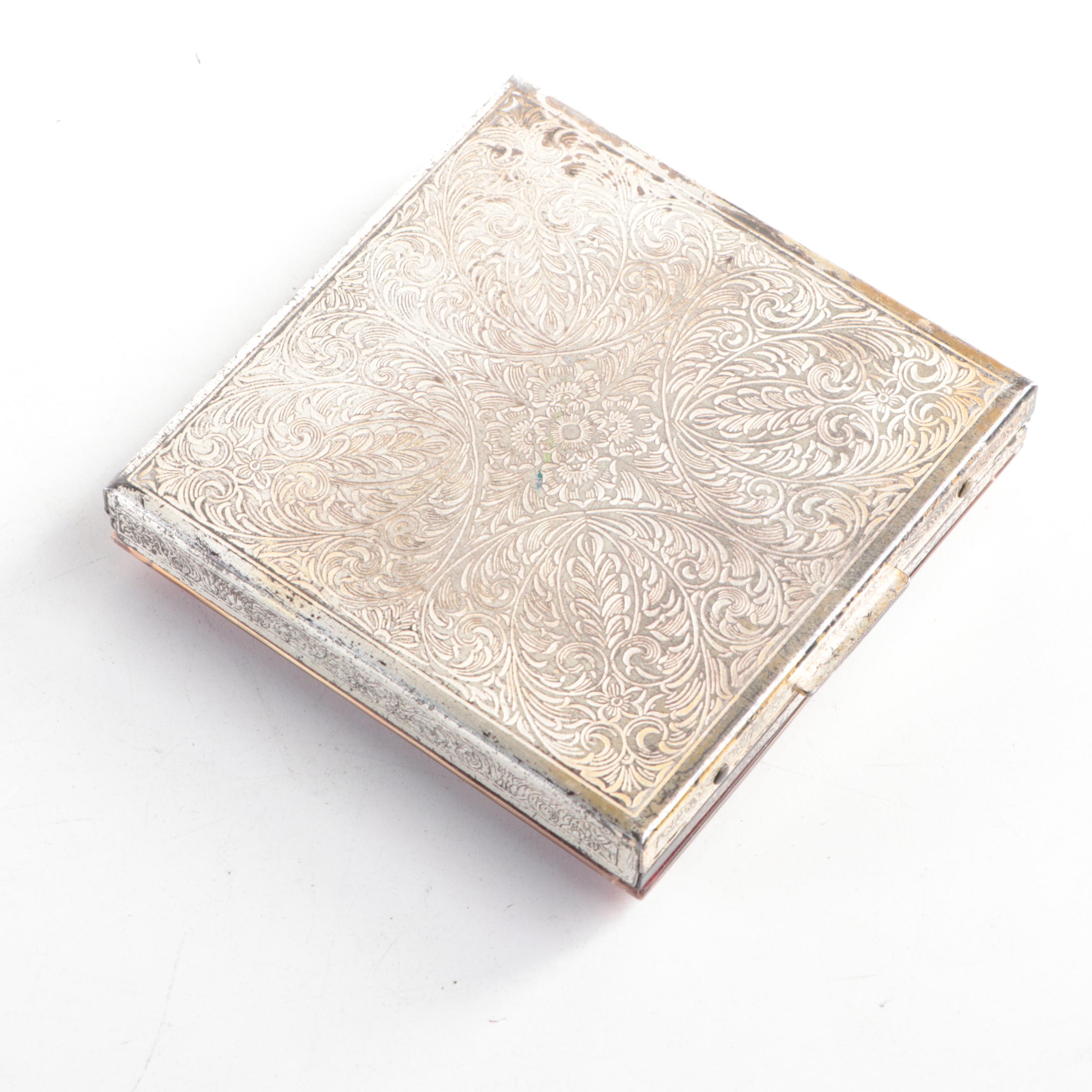 Kentucky Maid Pressing Combs with Curling Iron, Jewelry Box, Lint Brush and More