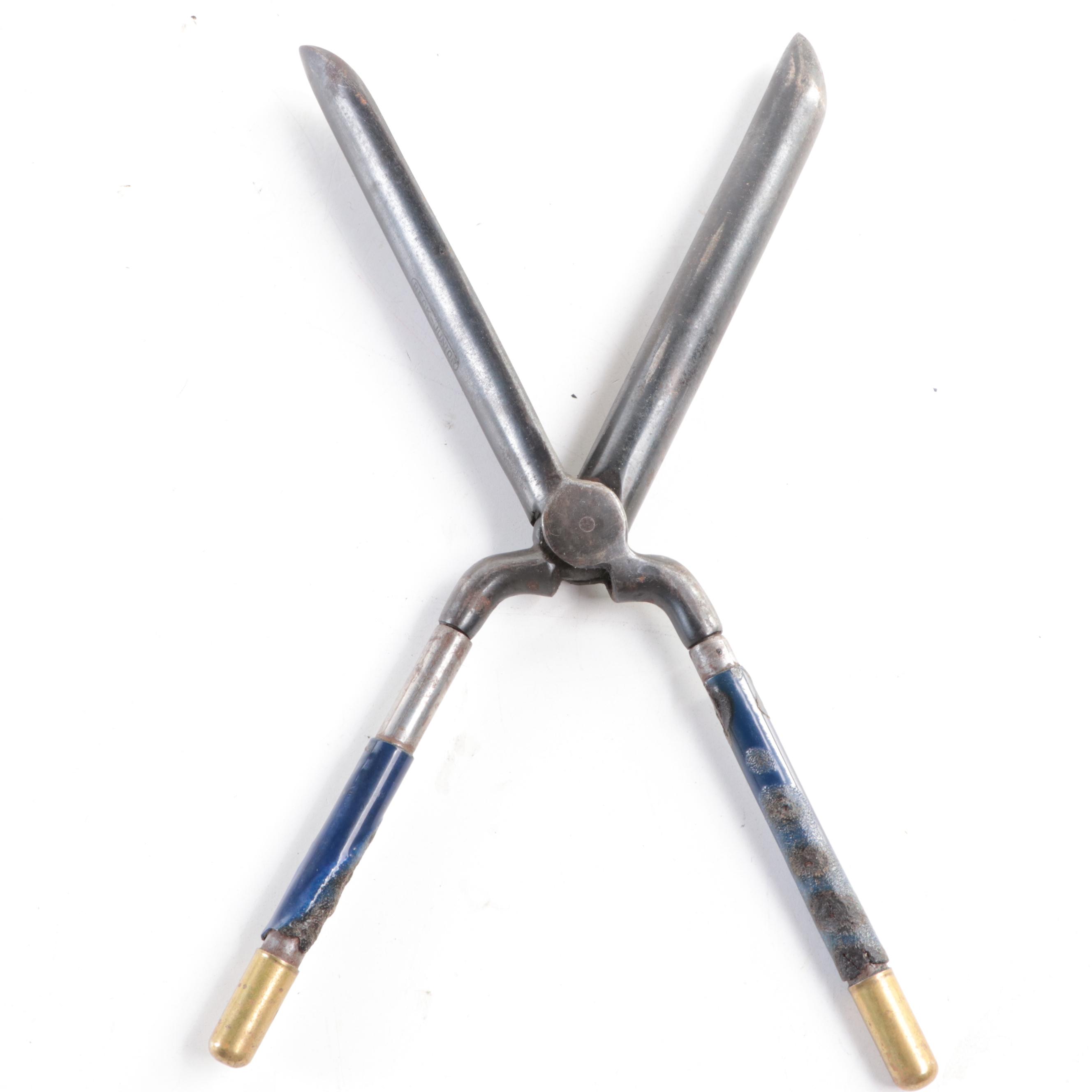 Kentucky Maid Pressing Combs with Curling Iron, Jewelry Box, Lint Brush and More