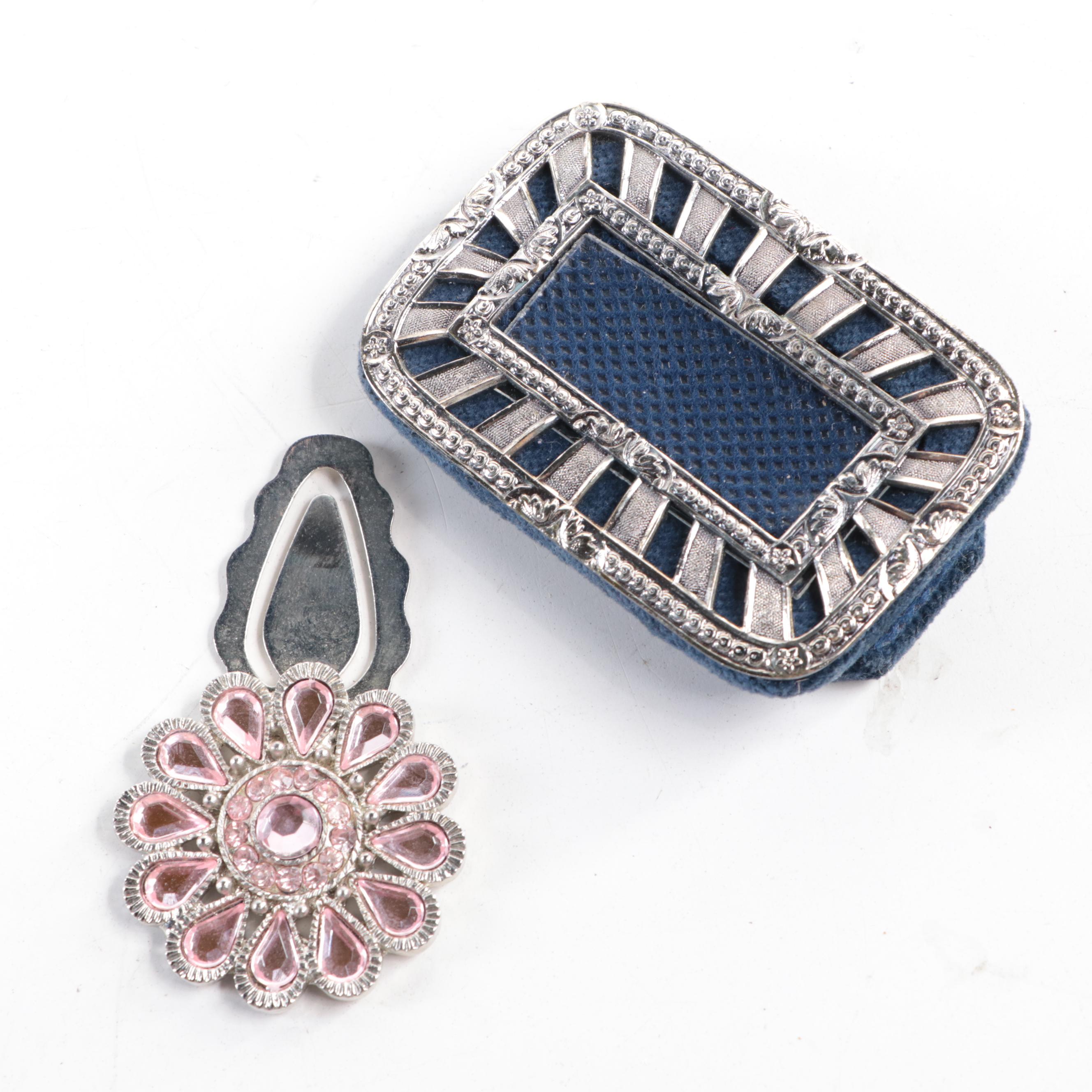 Kentucky Maid Pressing Combs with Curling Iron, Jewelry Box, Lint Brush and More