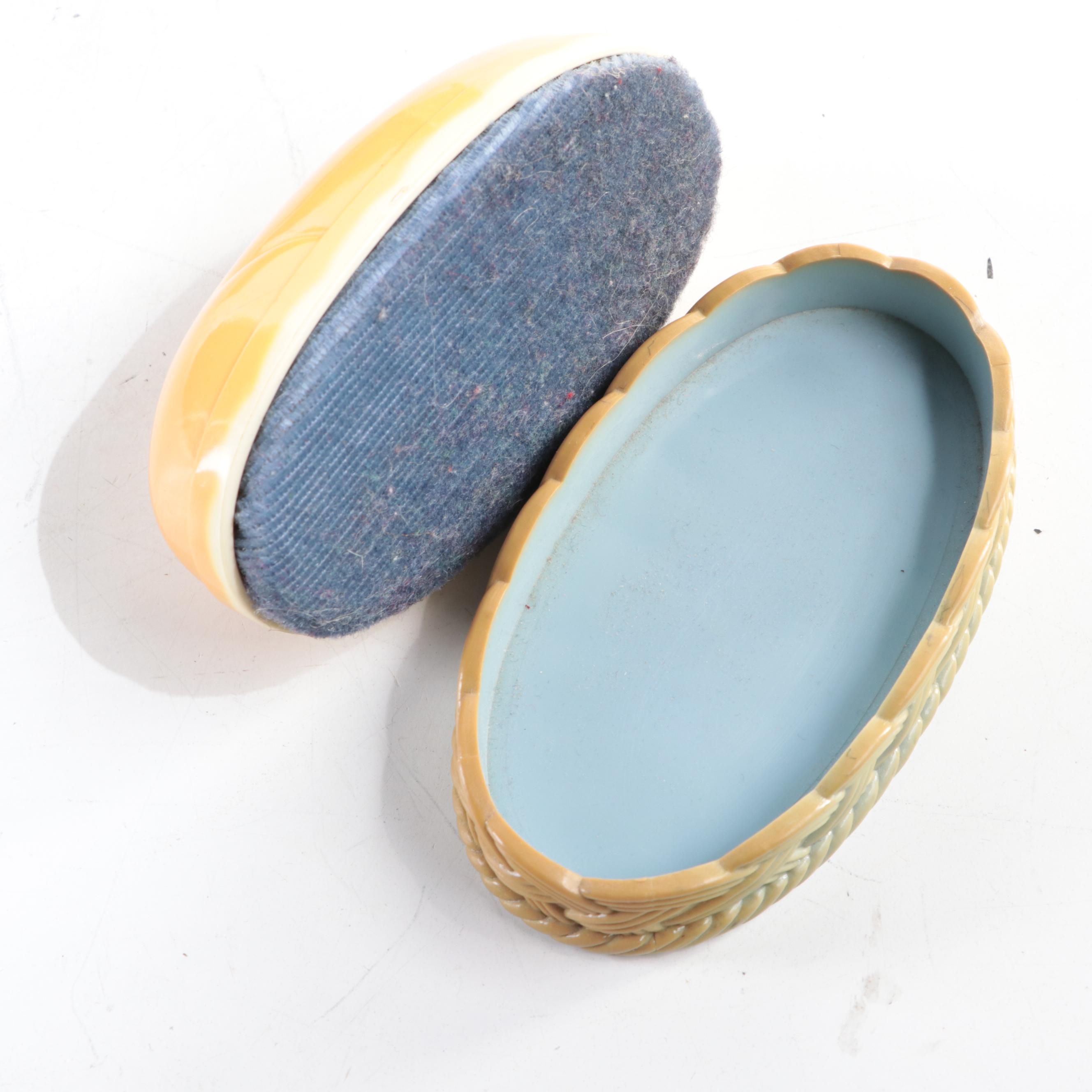 Kentucky Maid Pressing Combs with Curling Iron, Jewelry Box, Lint Brush and More