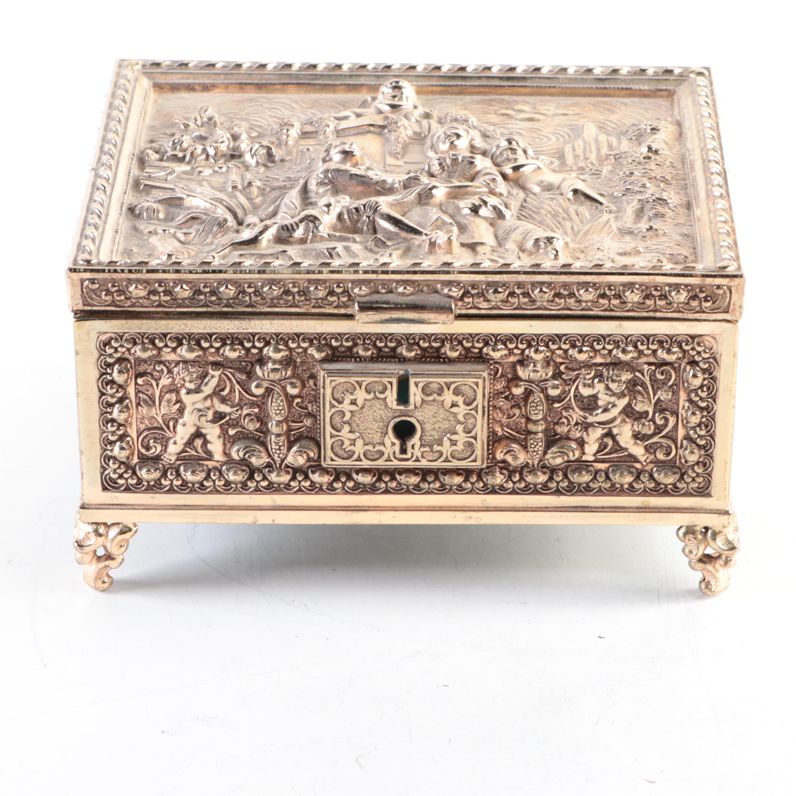 Kentucky Maid Pressing Combs with Curling Iron, Jewelry Box, Lint Brush and More