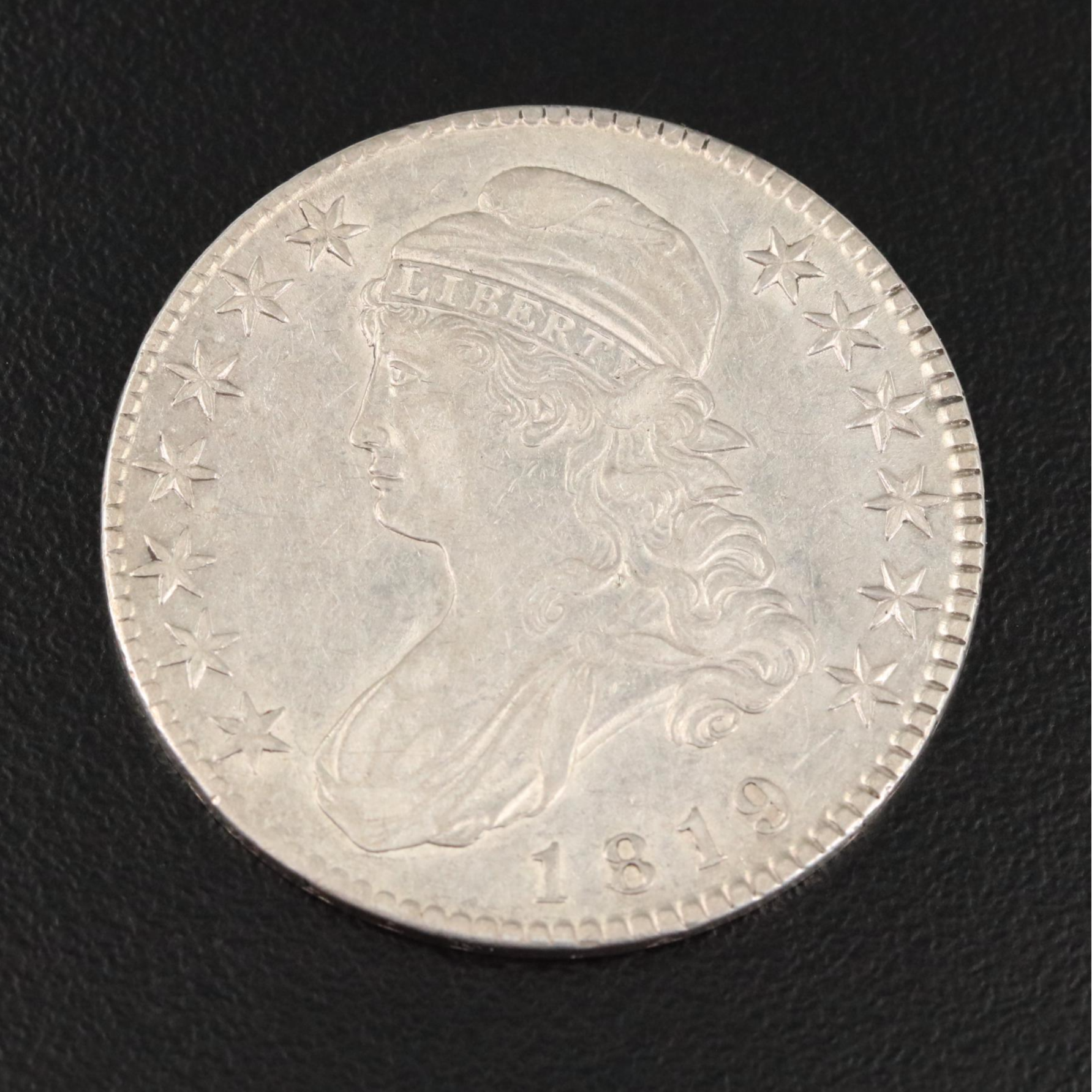 1819 Capped Bust Silver Half Dollar