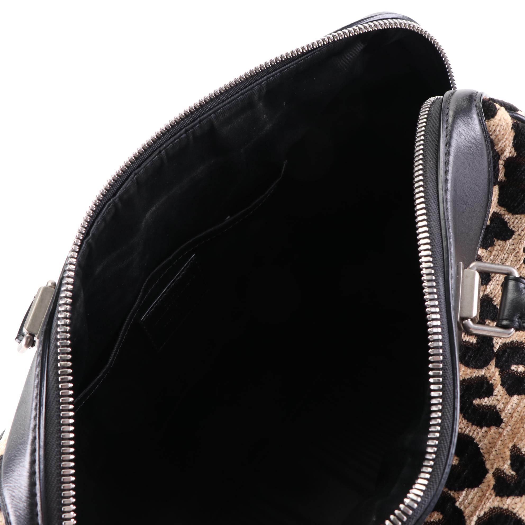 Louis Vuitton Limited Edition Stephen Sprouse Speedy 30 Bag in Leopard Chenille