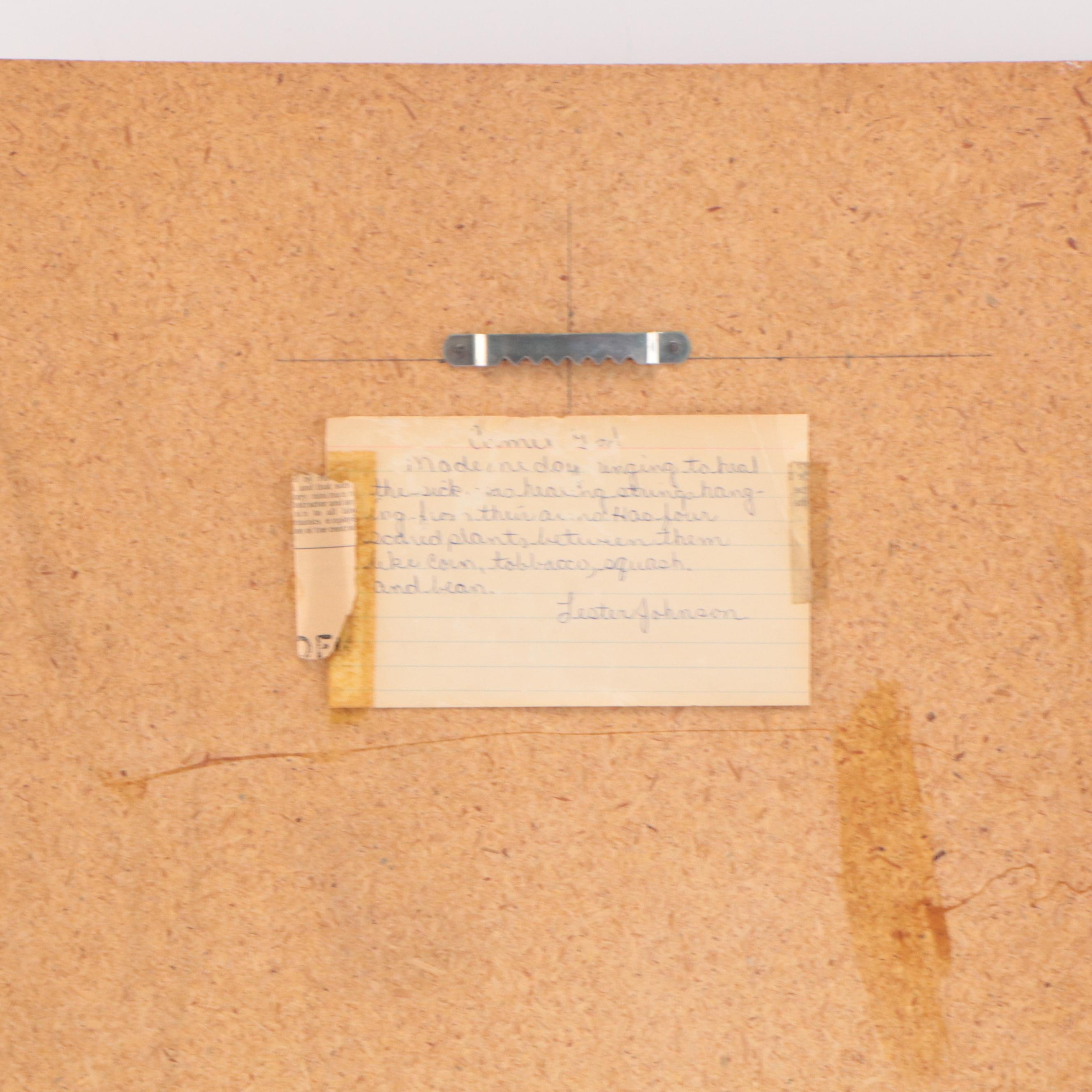 Set of Navajo Style Sand Paintings "The Healing of God"