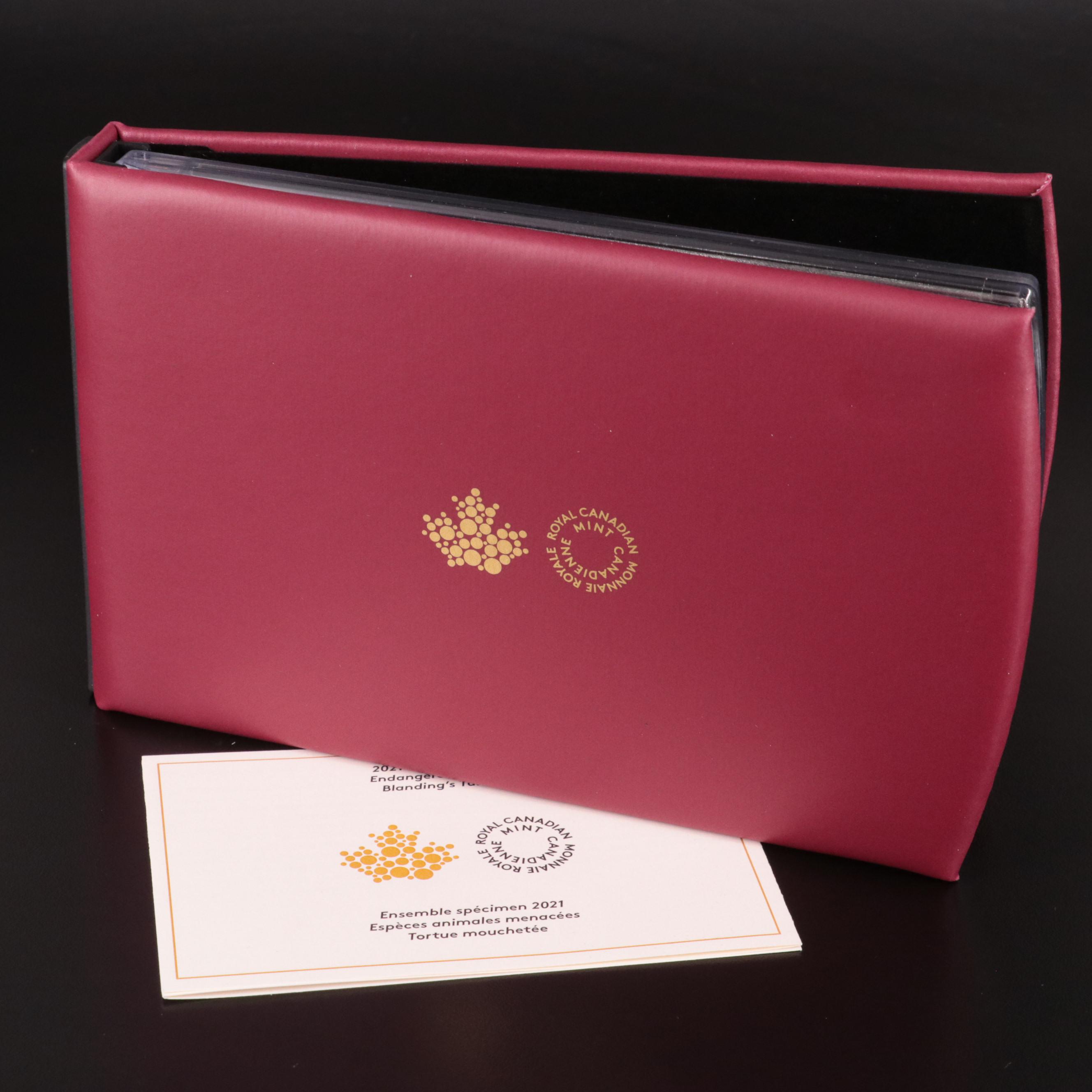 2021 Canada Proof Specimen Set for Endangered Species