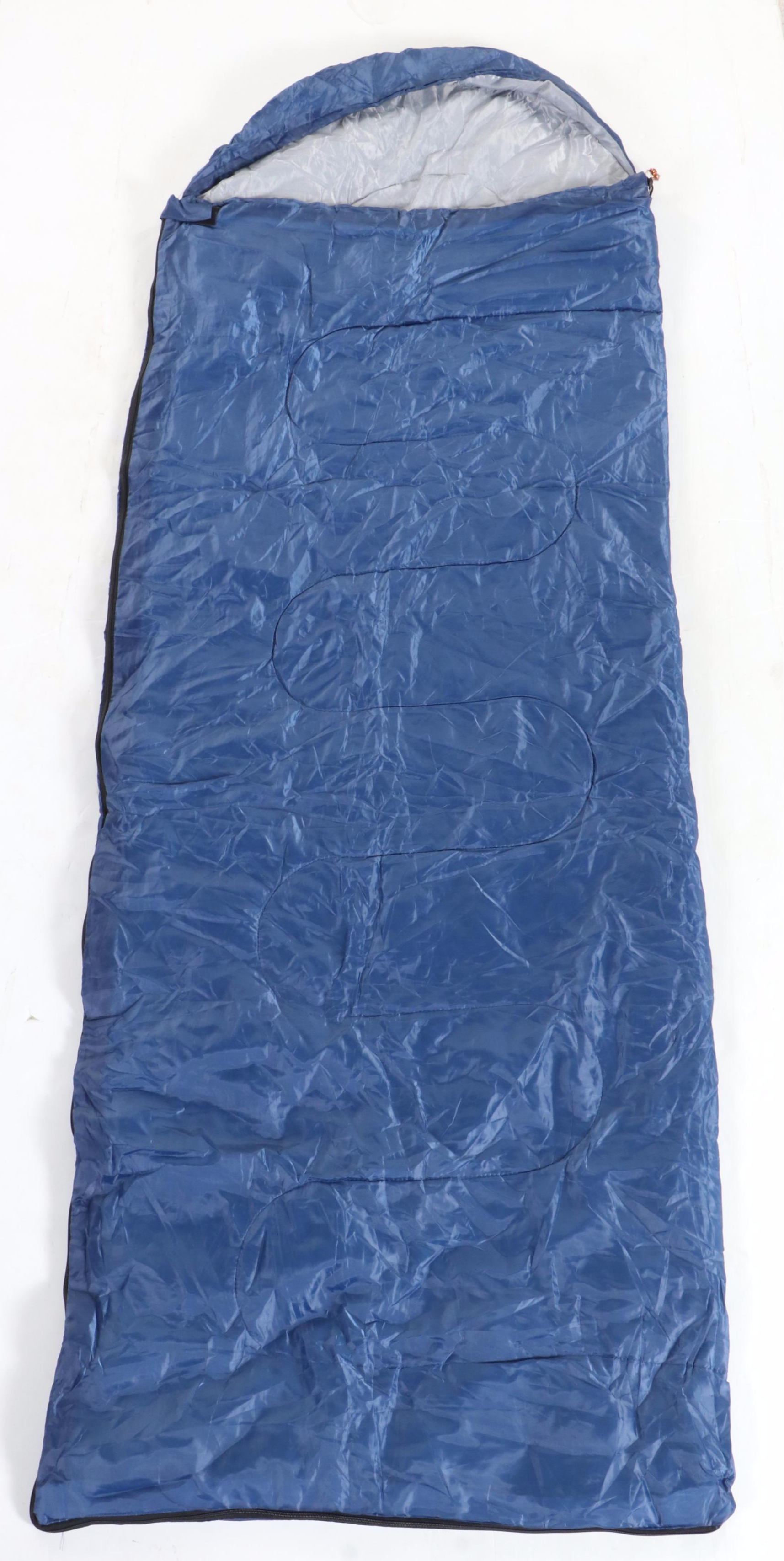 Red and Blue Nylon Sleeping Bags
