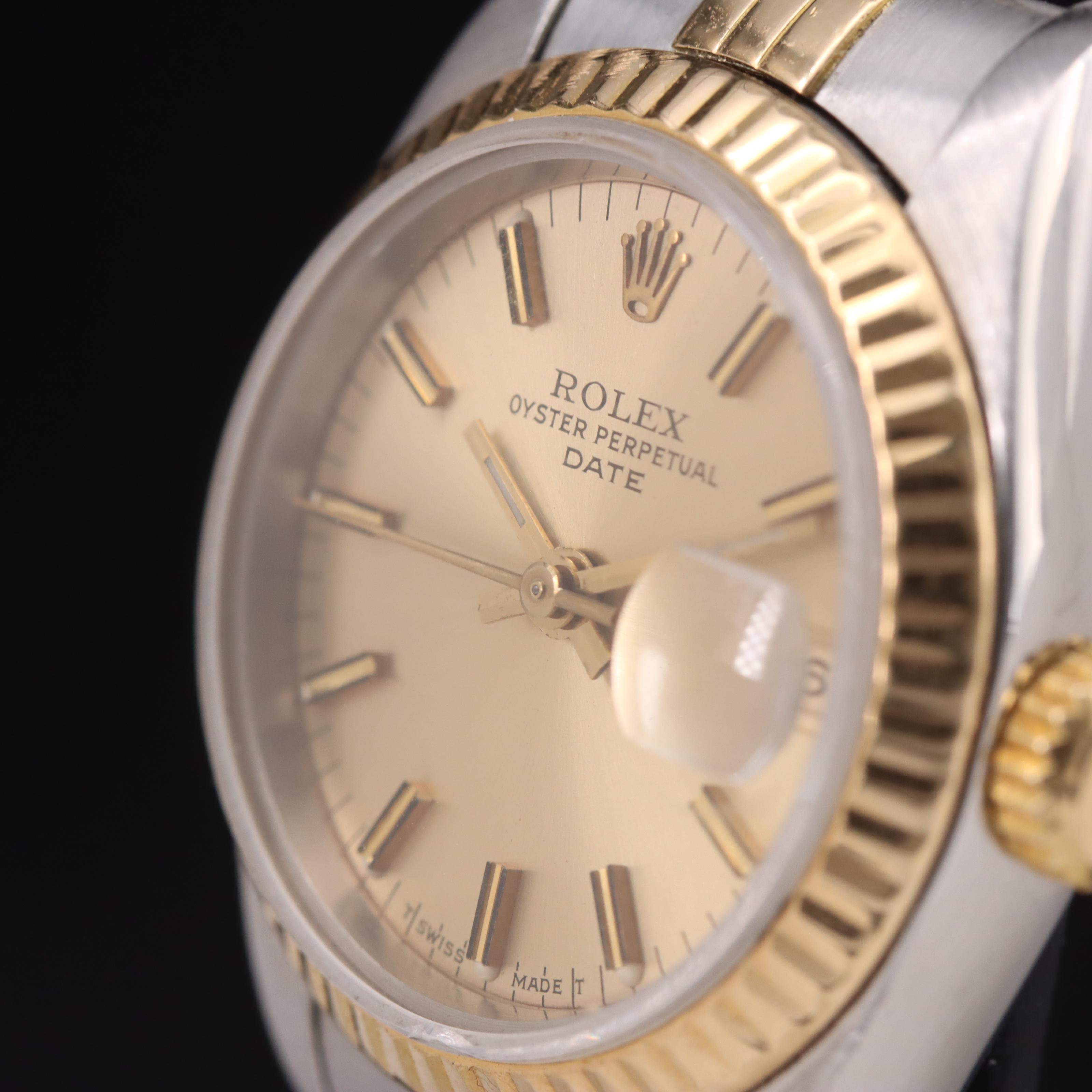 1985 Rolex Oyster Perpetual Date Watch