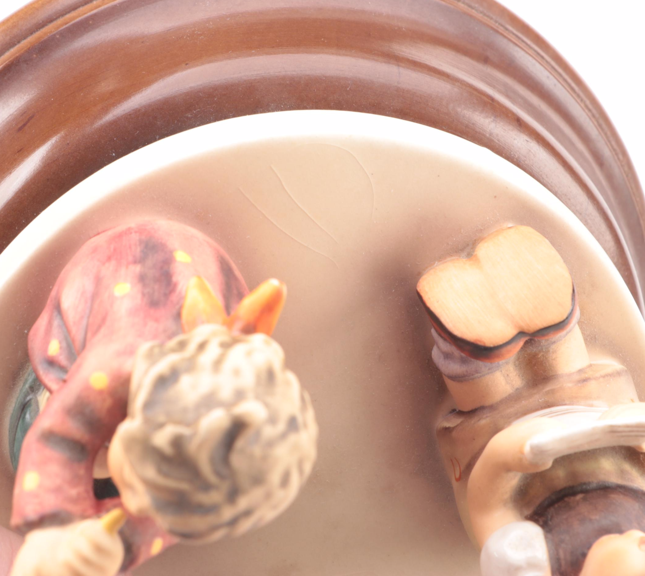 Goebel Hummel Music Box and Hummel Club Porcelain Figurines