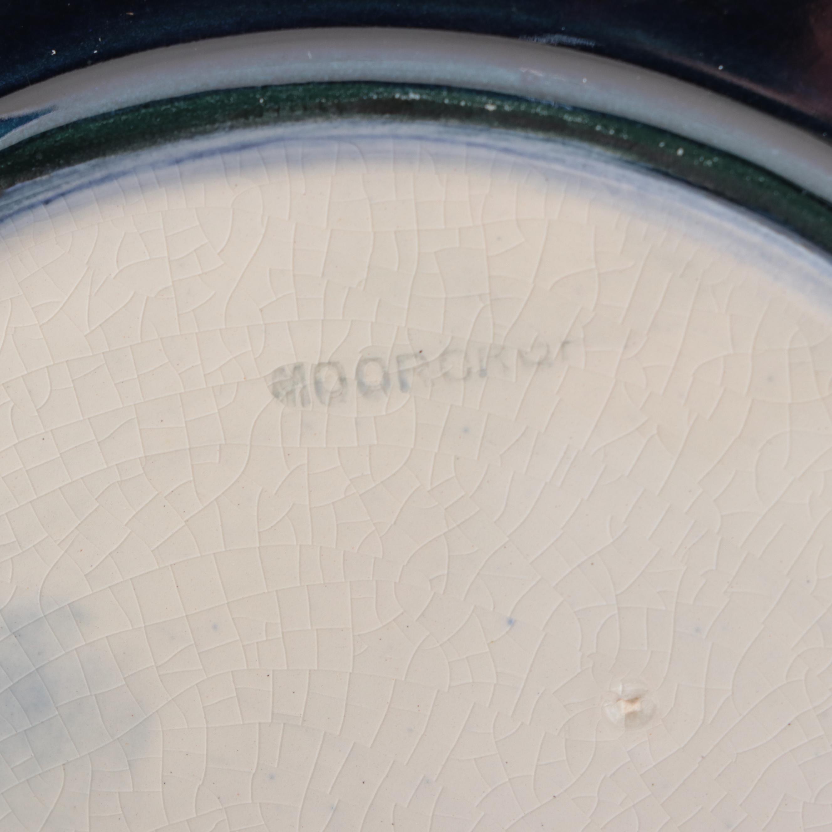 Moorcroft Pottery Hibiscus Earthenware Plates