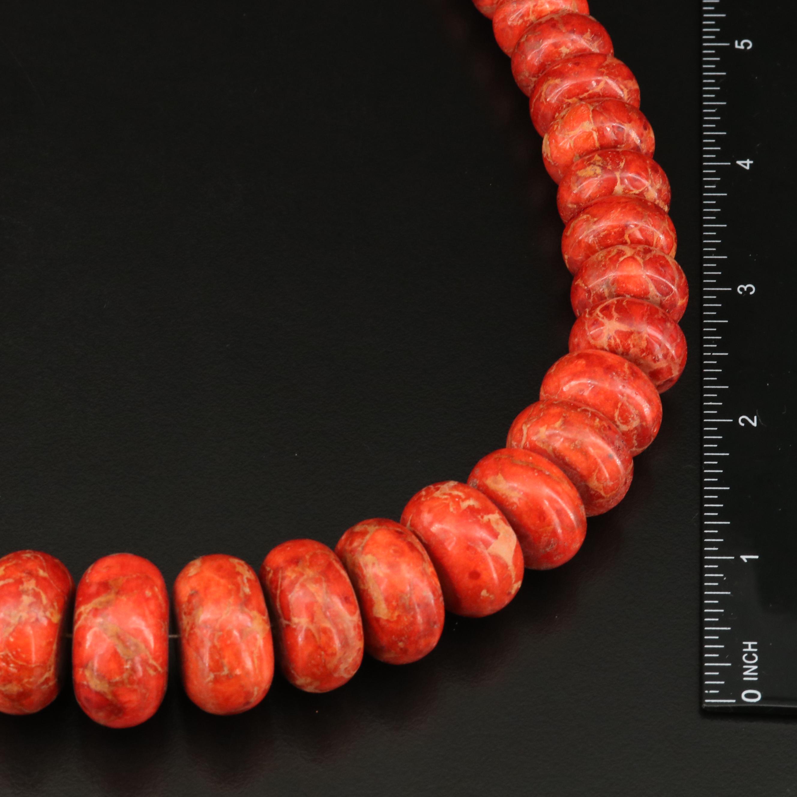 Composite Coral Beaded Hank