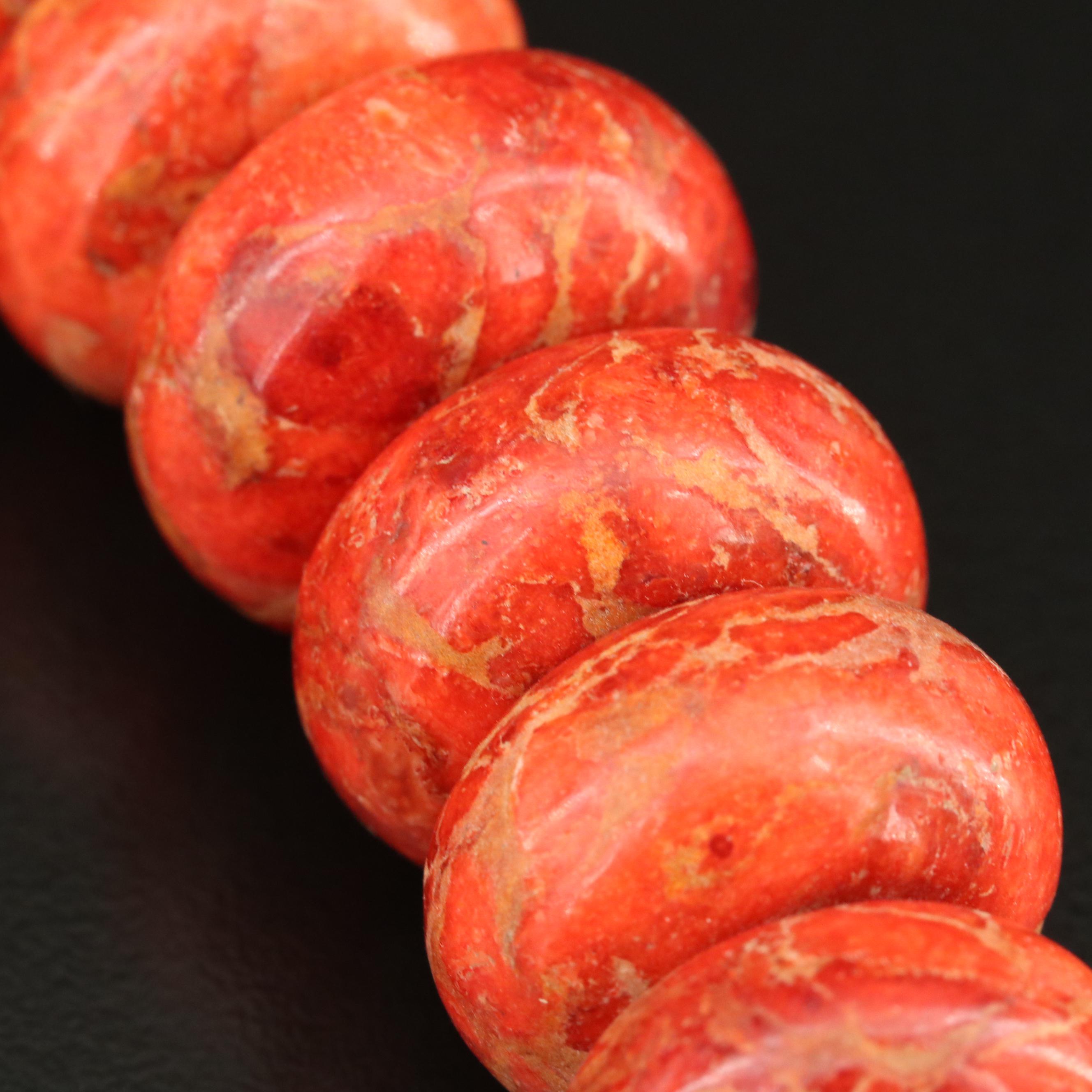 Composite Coral Beaded Hank