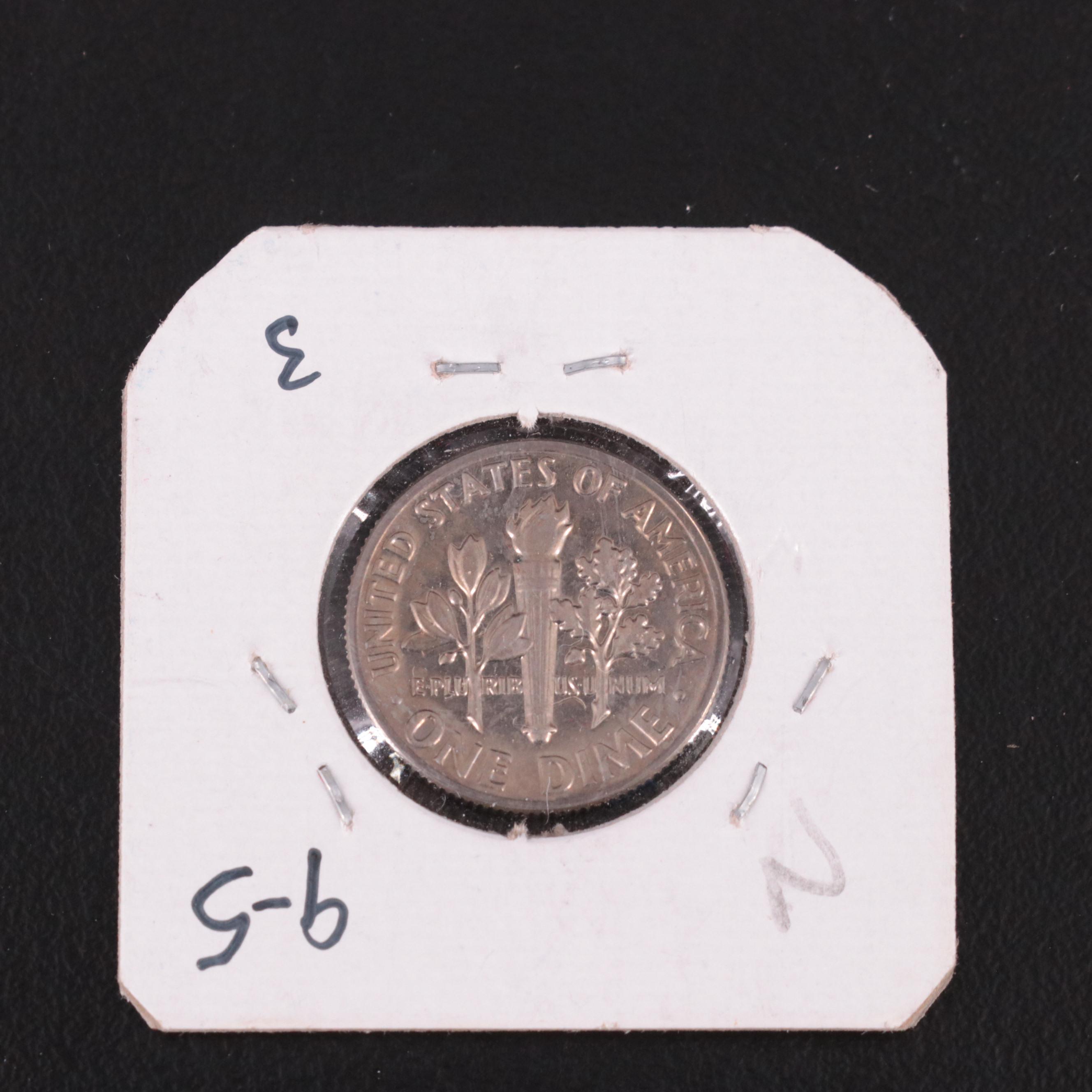 Group of One Hundred-Fifty Proof Roosevelt Dimes