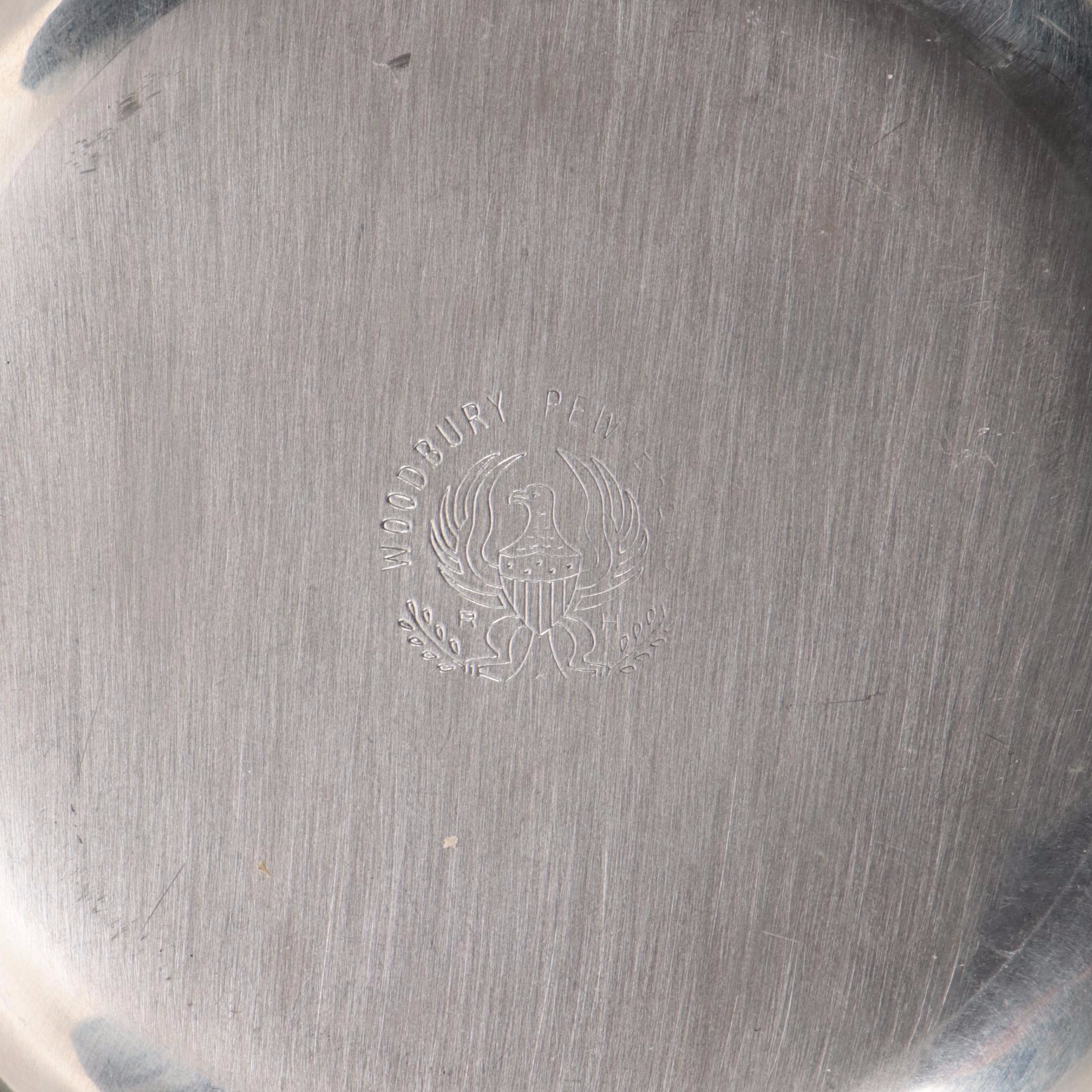 Quimper Faïence "Soleil Yellow" Tableware with Woodbury Pewter Porringer