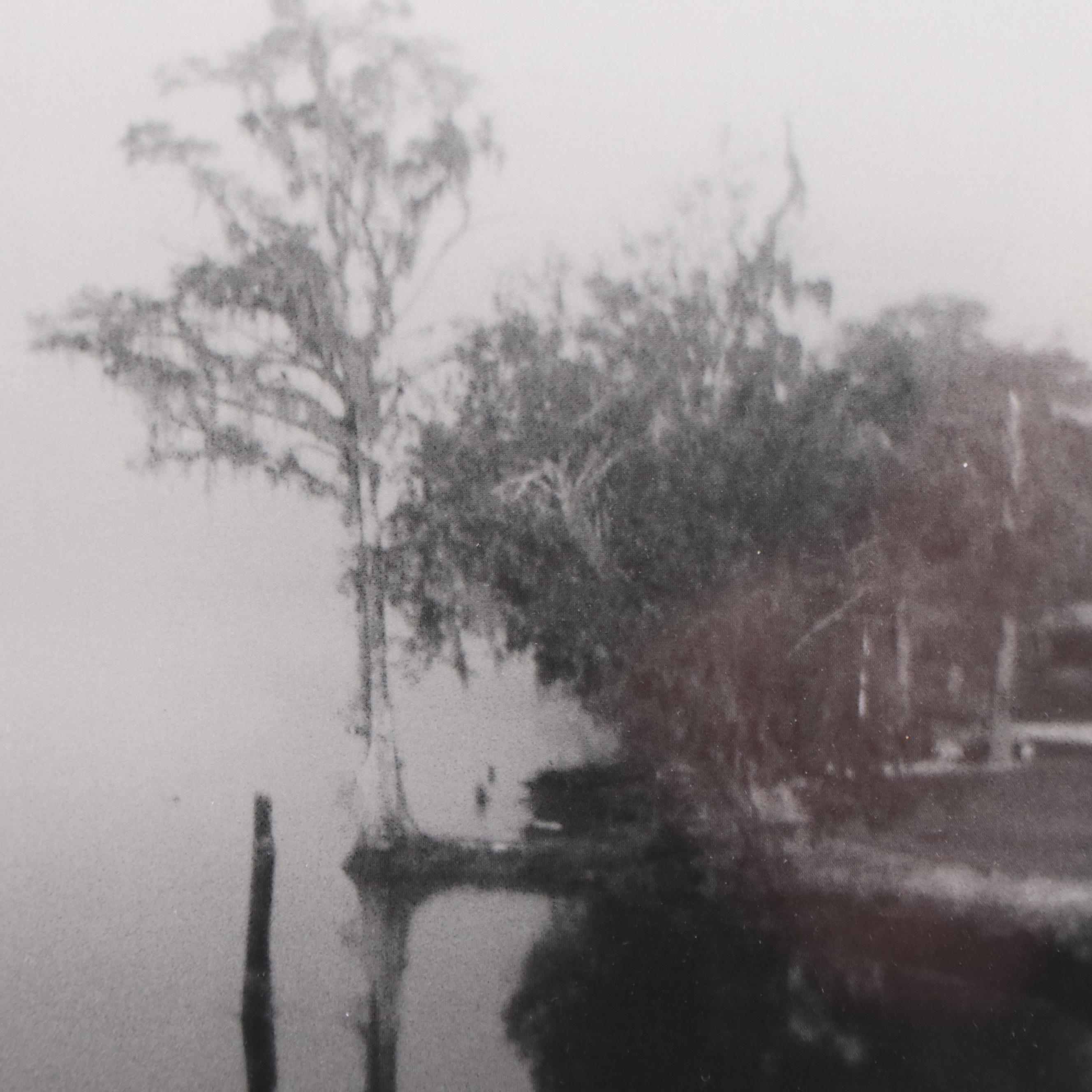 Miia Hebert Offset Lithograph of Foggy Landscape "FOG 2000"