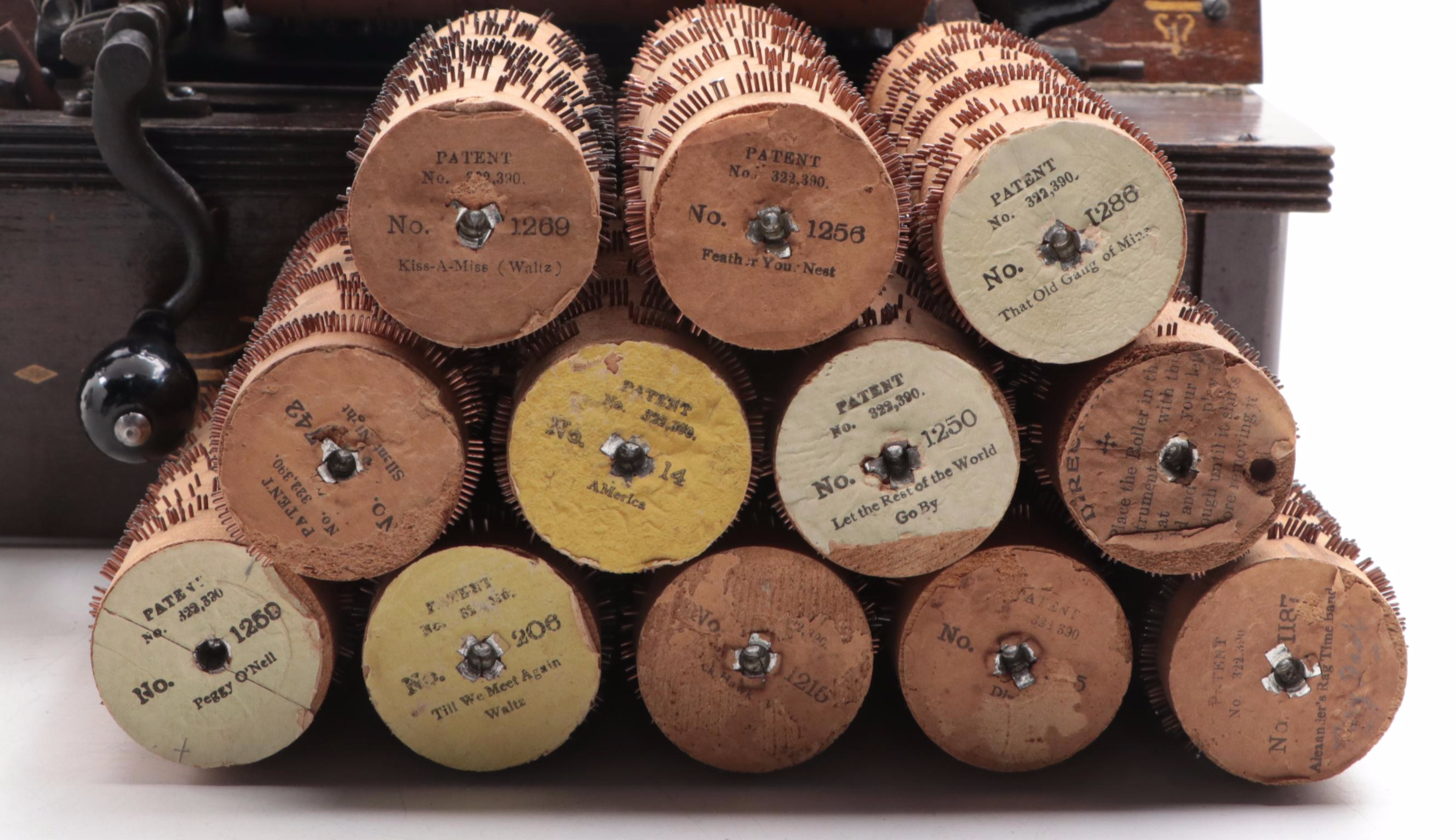 Autophone Company "The Gem" Roller Organ, Circa 1934