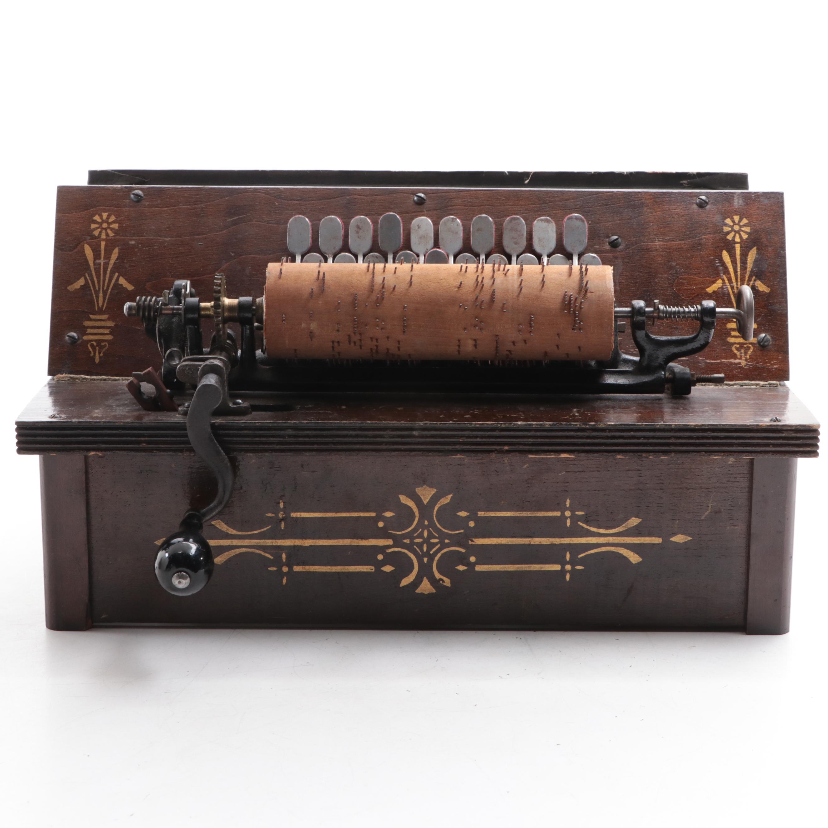 Autophone Company "The Gem" Roller Organ, Circa 1934