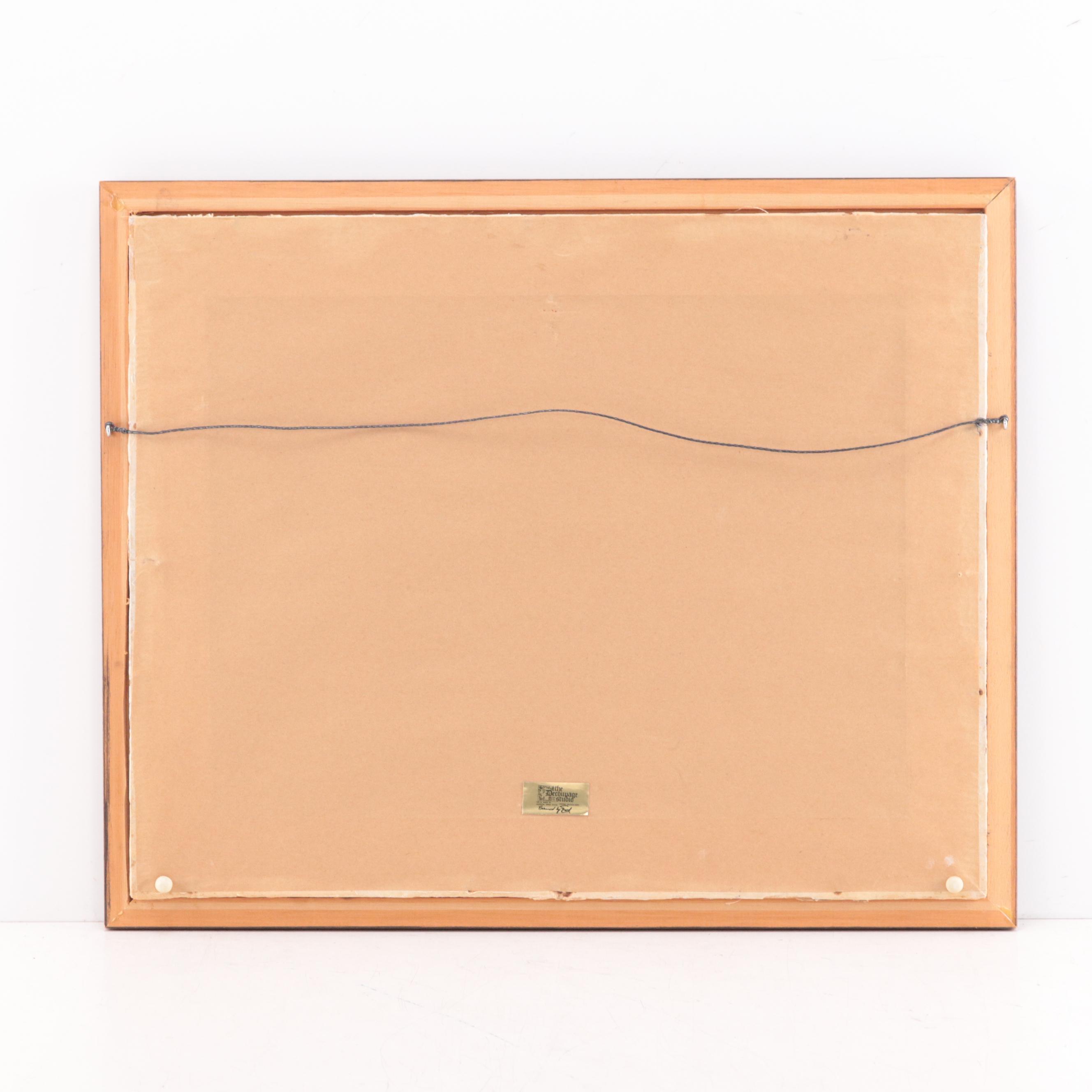 A. Parri Cityscape Watercolor Paintings