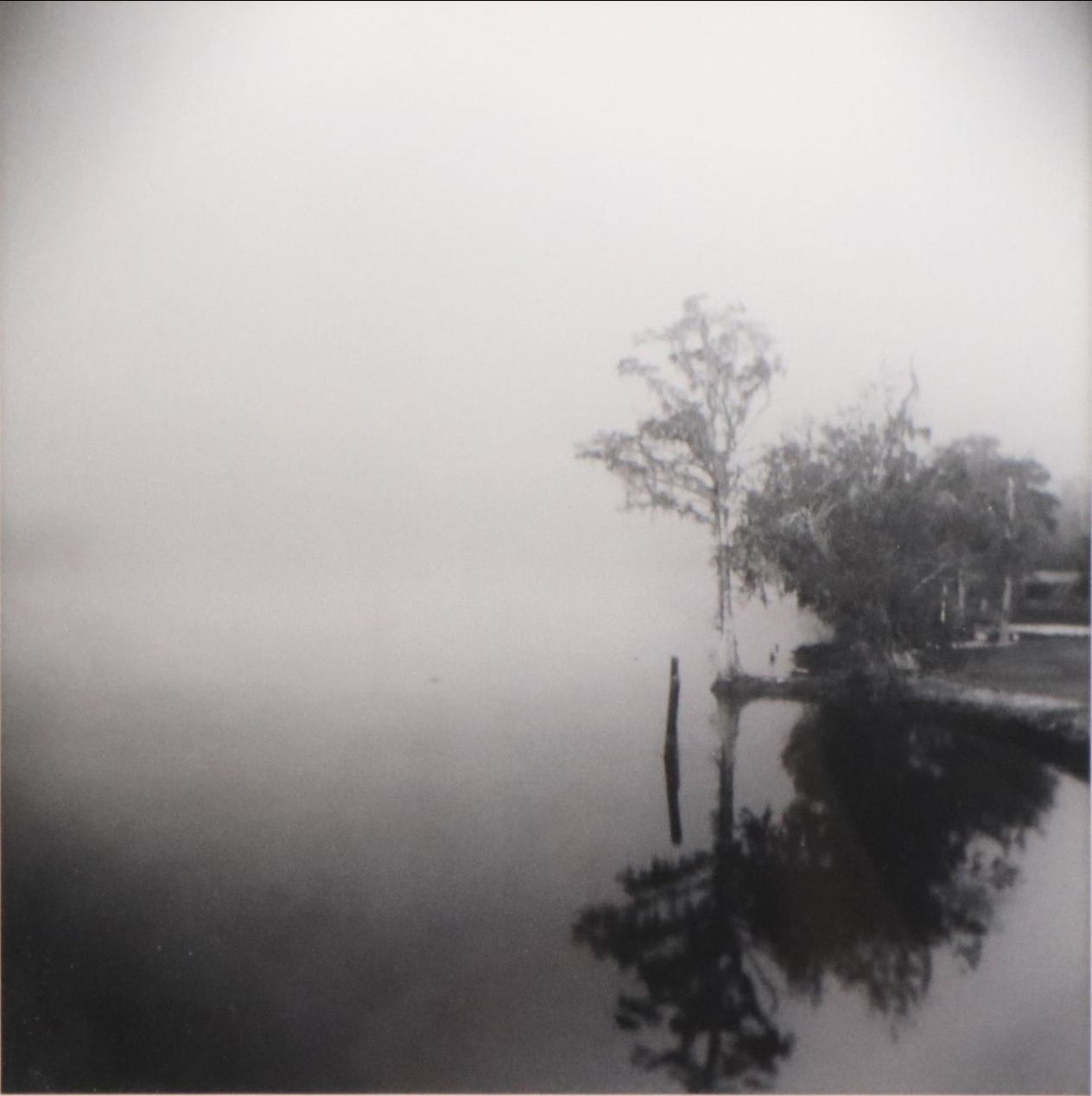 Miia Hebert Offset Lithograph of Foggy Landscape "FOG 2000"