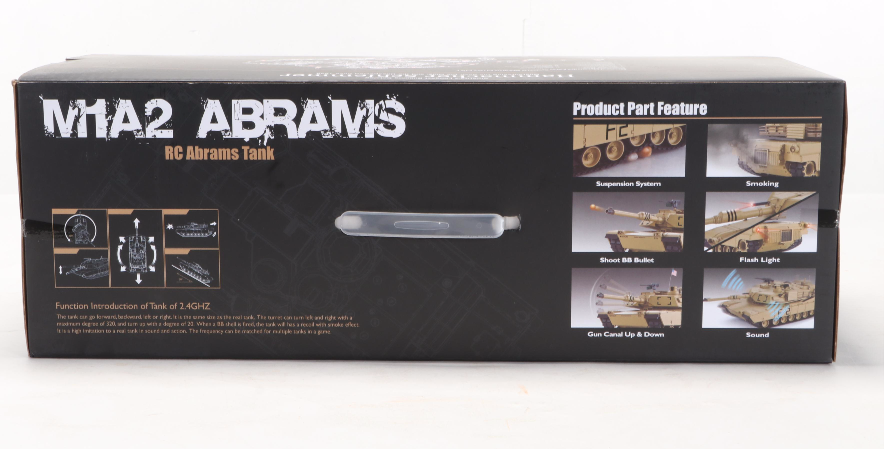 Remote Controlled Abrams Tank Model