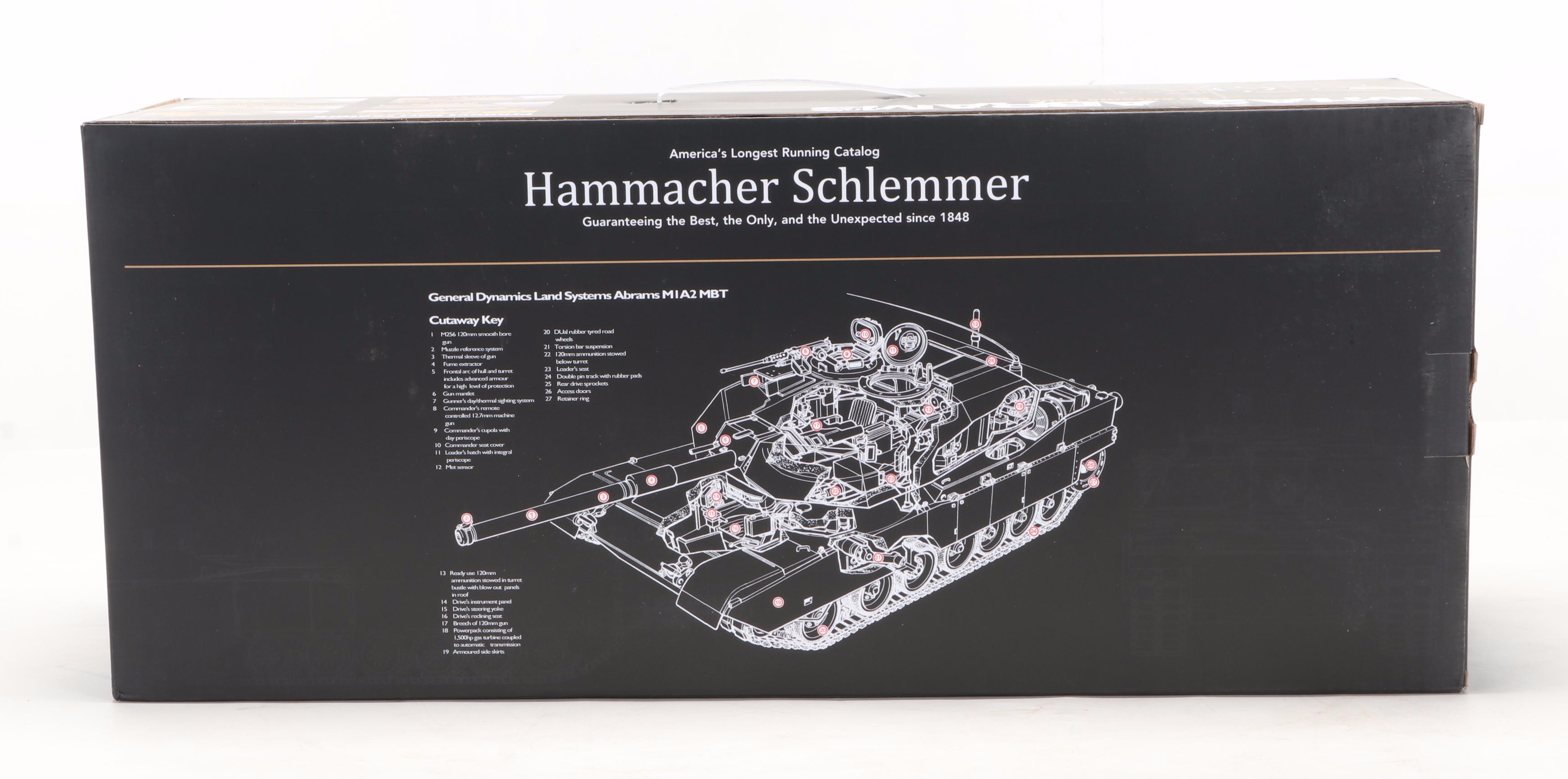 Remote Controlled Abrams Tank Model