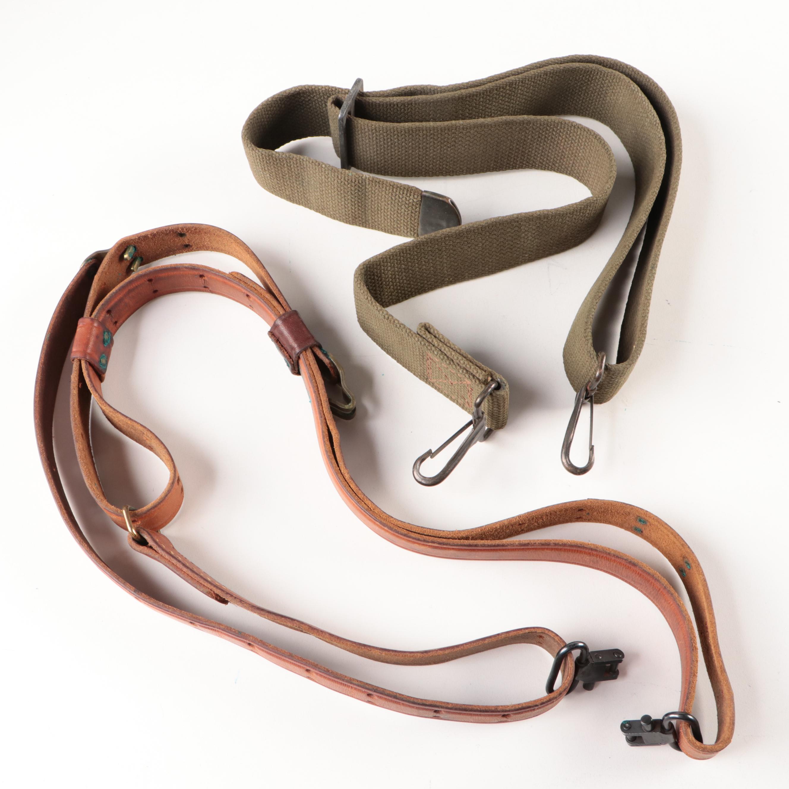 US Army Pistol Holster, Belt, Rifle Slings, Magazine Pouch, Ammunition Box, More