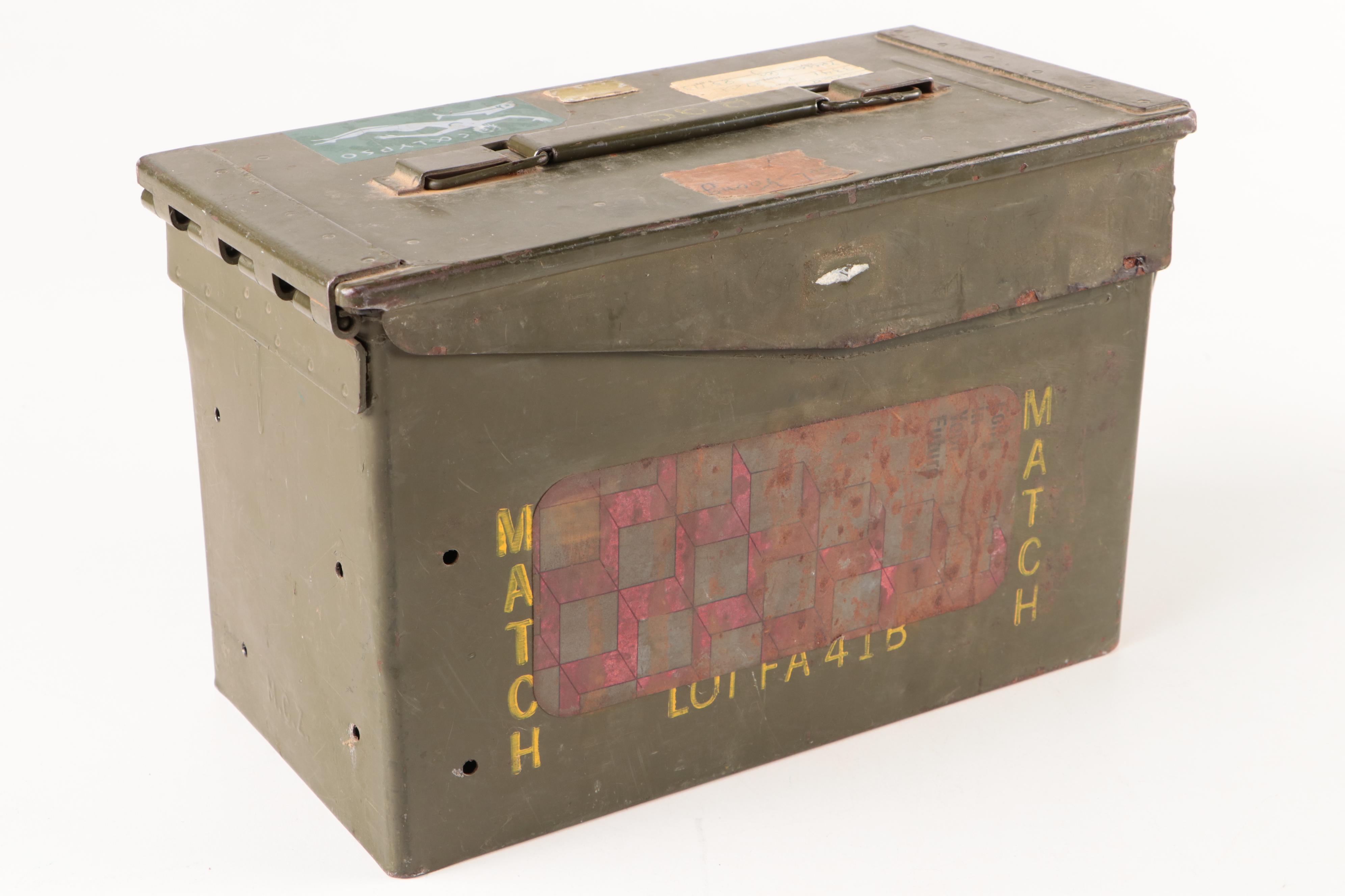 US Army Pistol Holster, Belt, Rifle Slings, Magazine Pouch, Ammunition Box, More