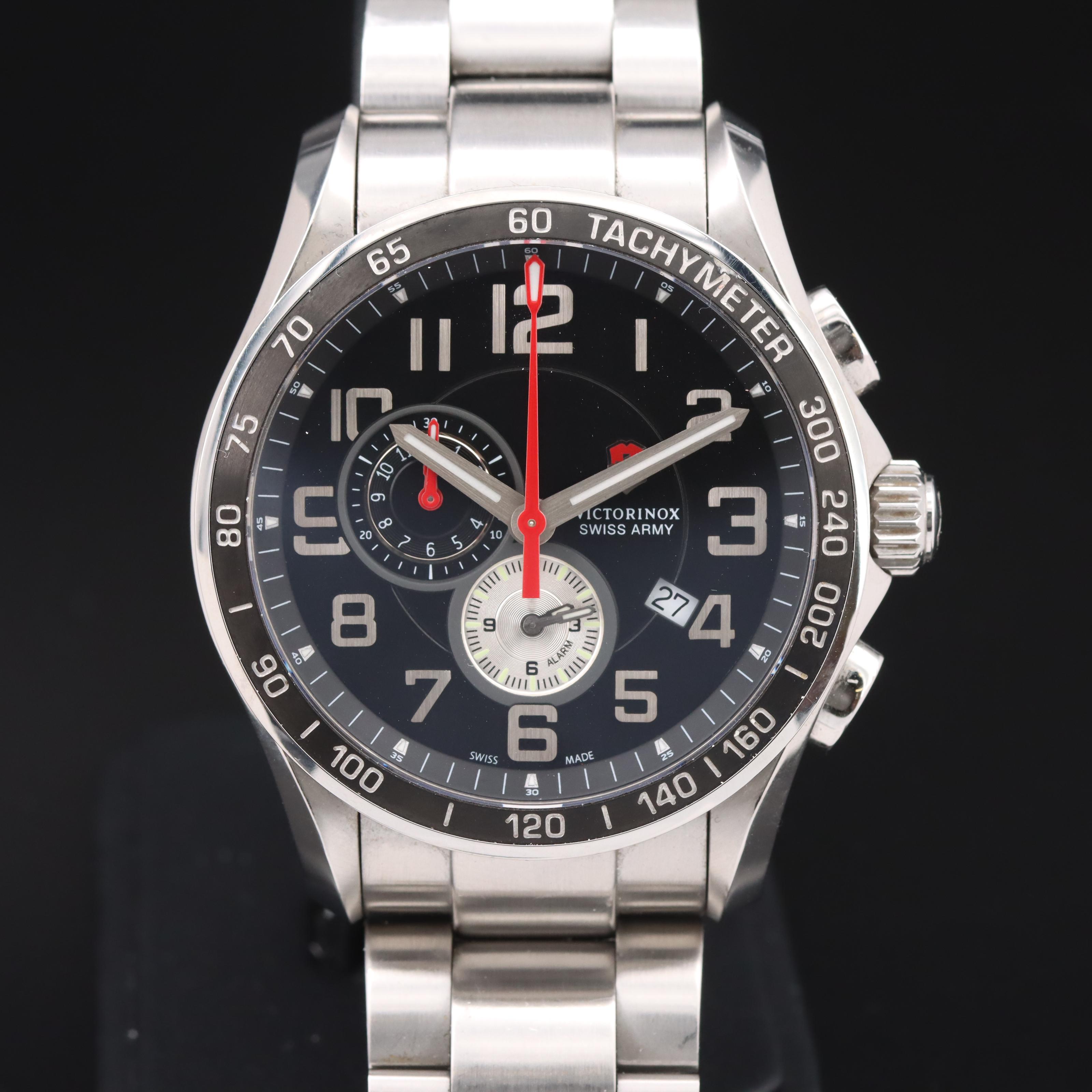 Victorinox Swiss Army Chronograph and Alarm Watch