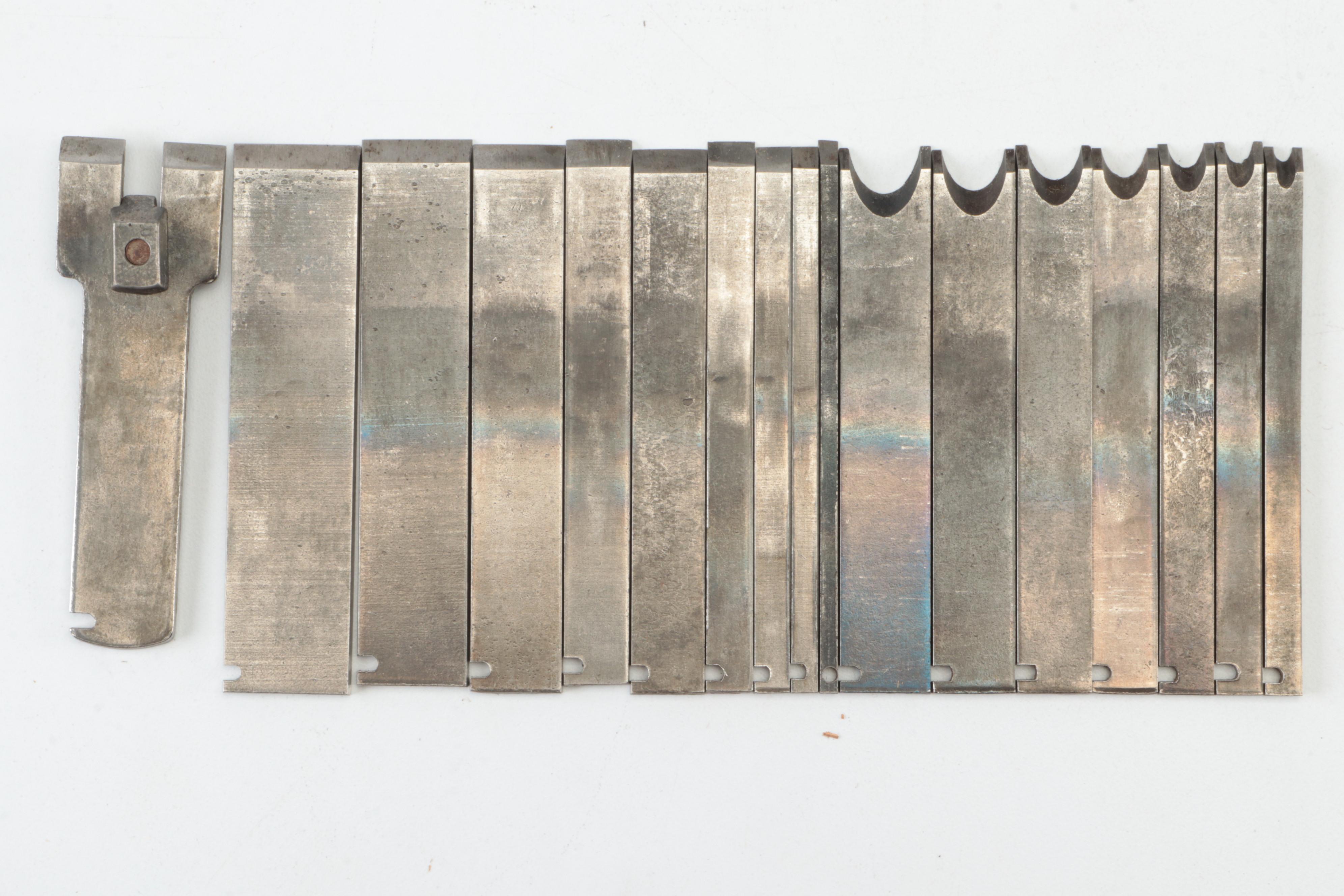 Vintage Stanley Combination Plane with Cutters