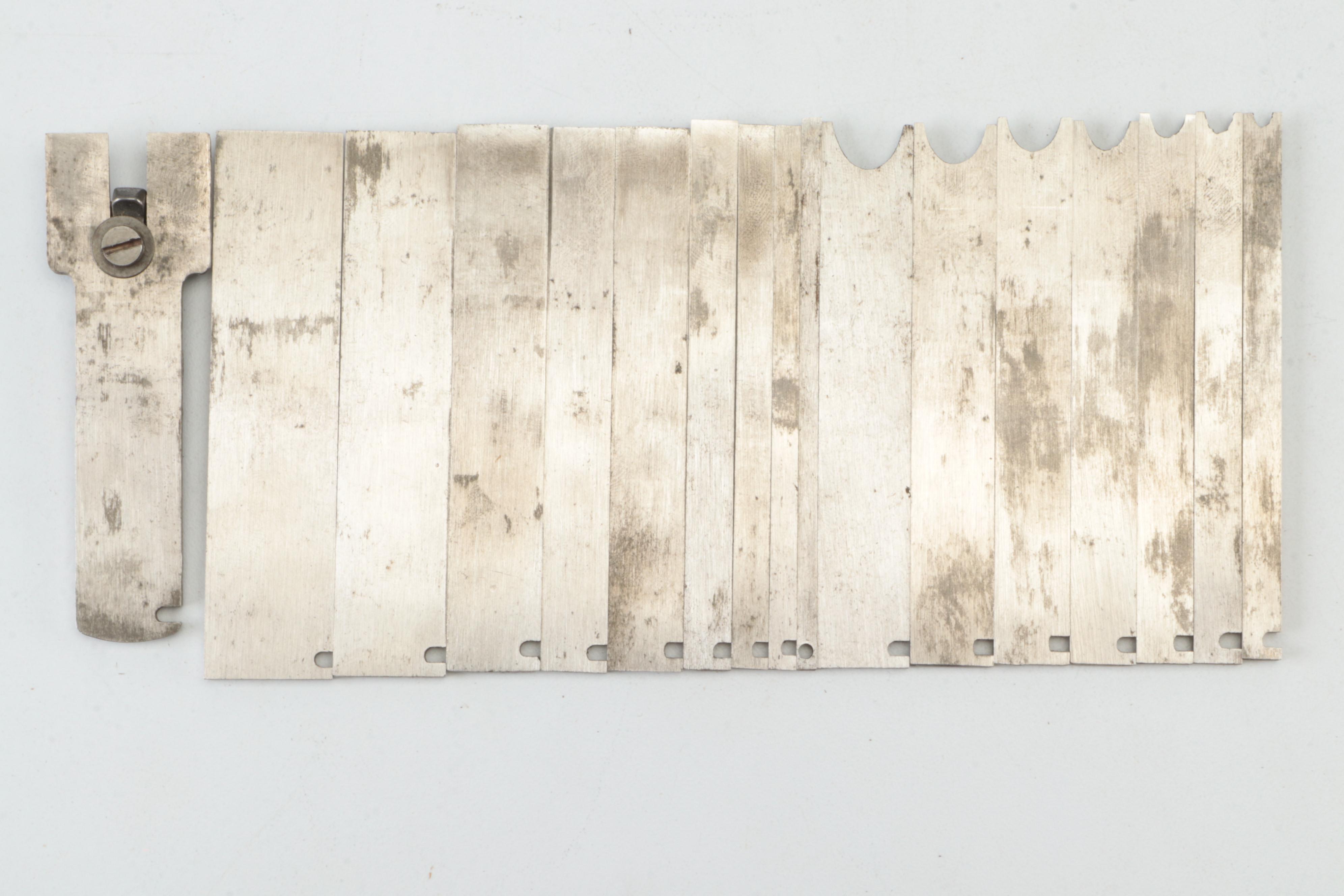 Vintage Stanley Combination Plane with Cutters