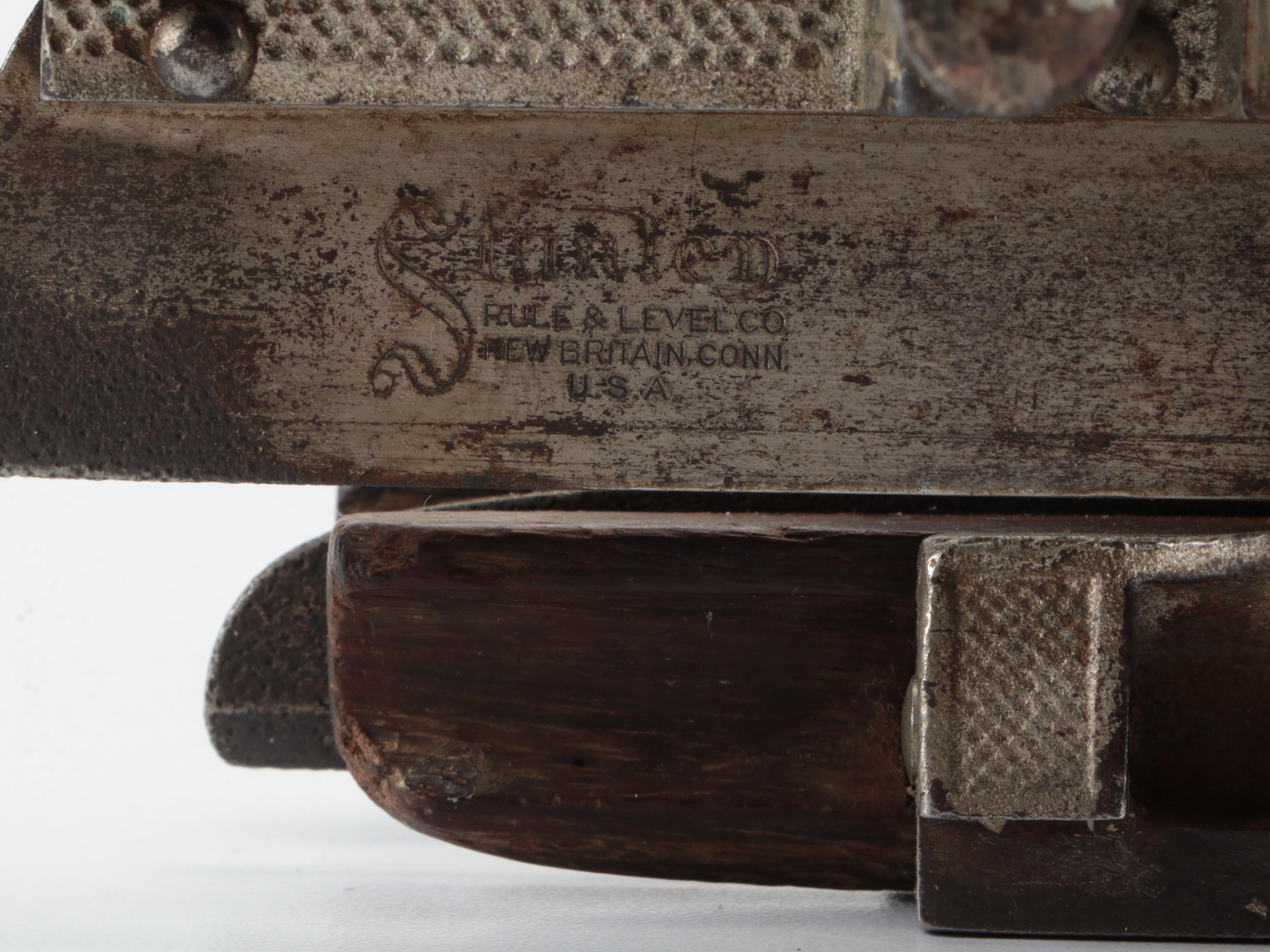 Vintage Stanley Combination Plane with Cutters