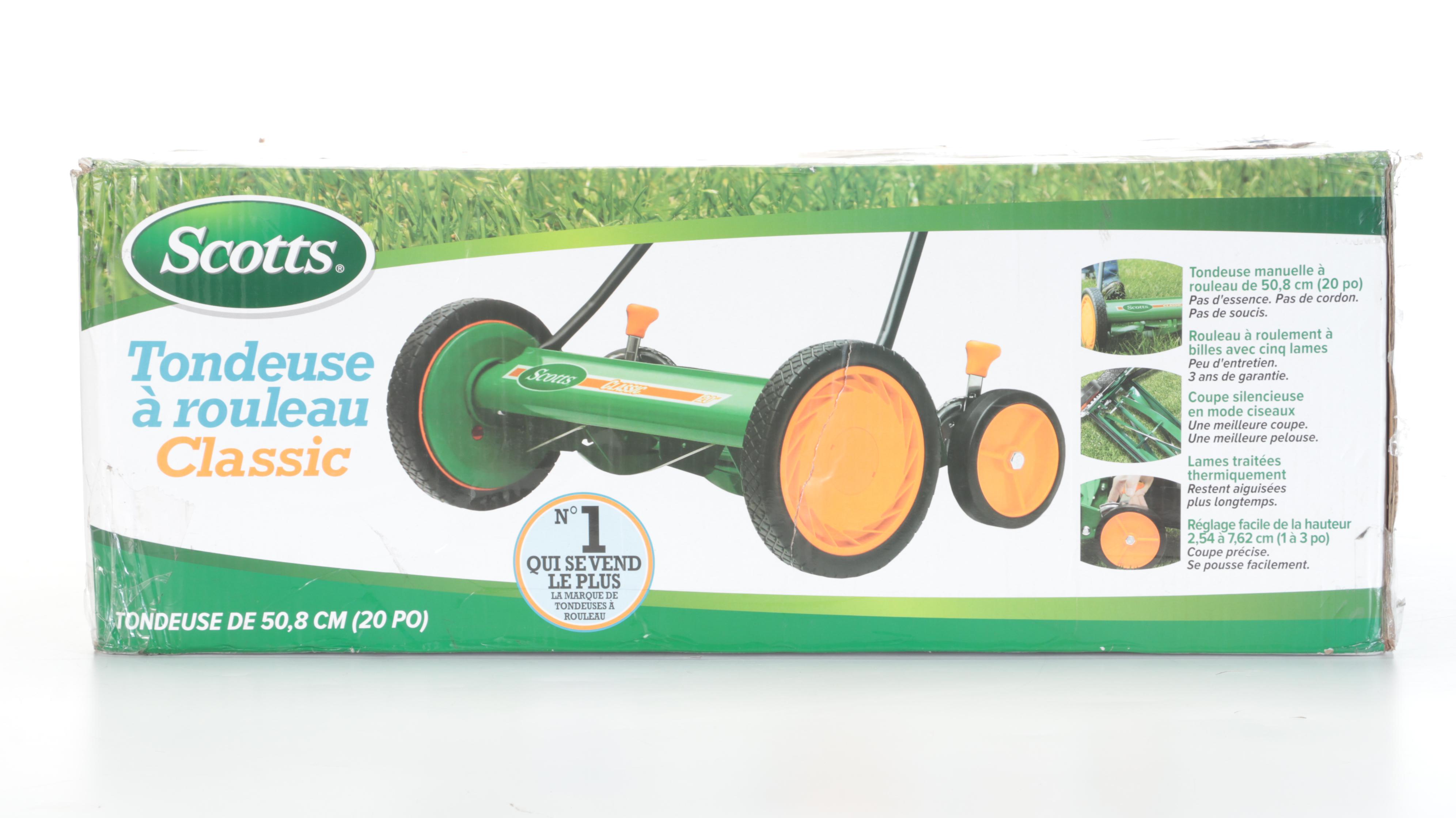 Scotts Classic 20 In. Push Reel Lawn Mower