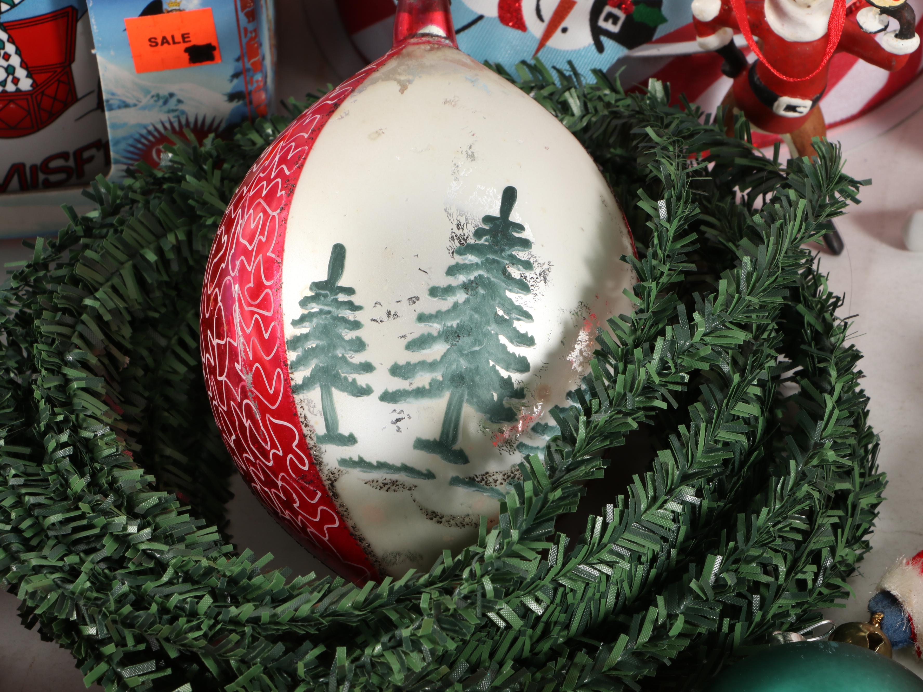 Christmas Ornaments, Table, and Wall Decorations