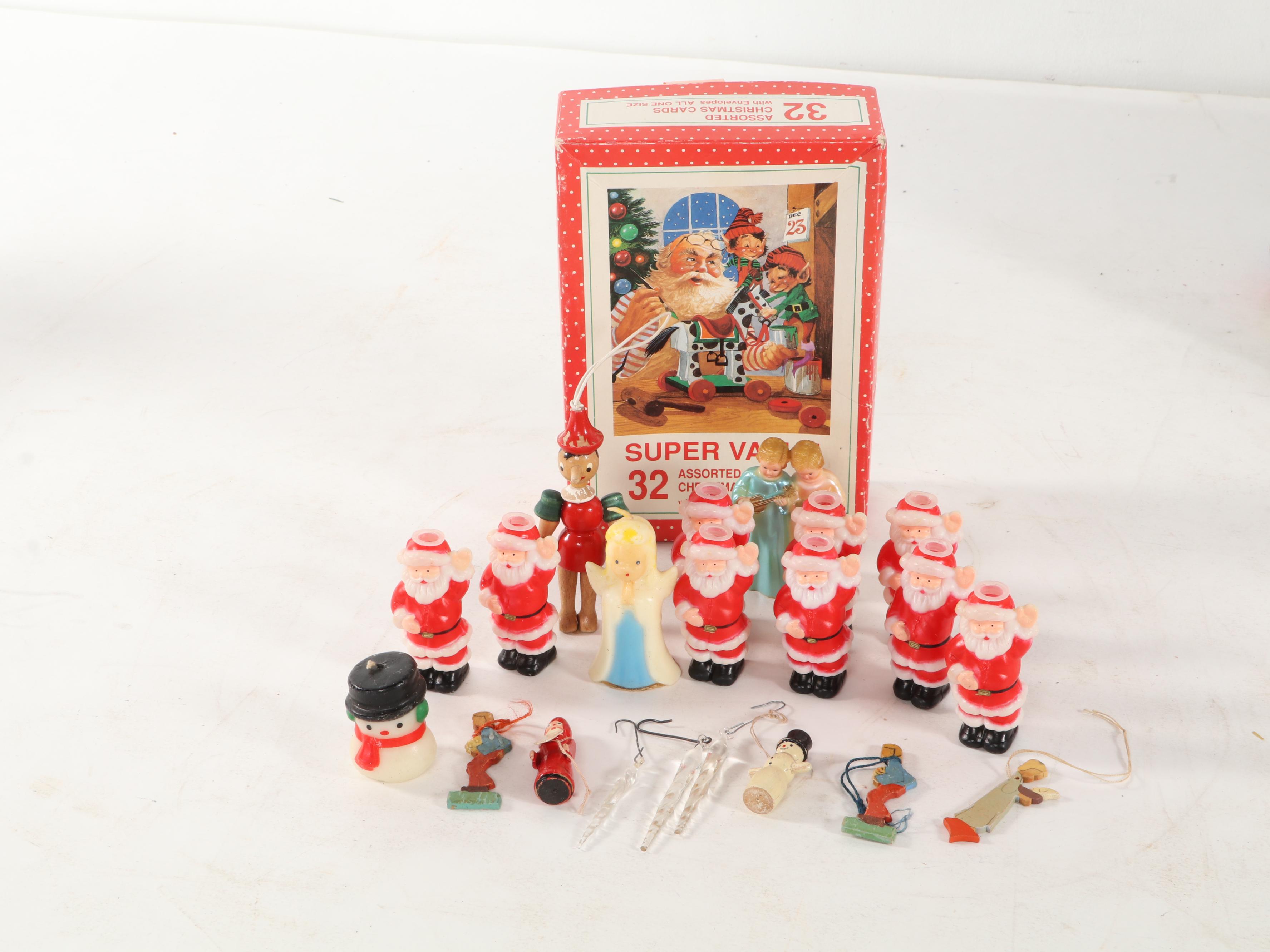 Christmas Ornaments, Table, and Wall Decorations