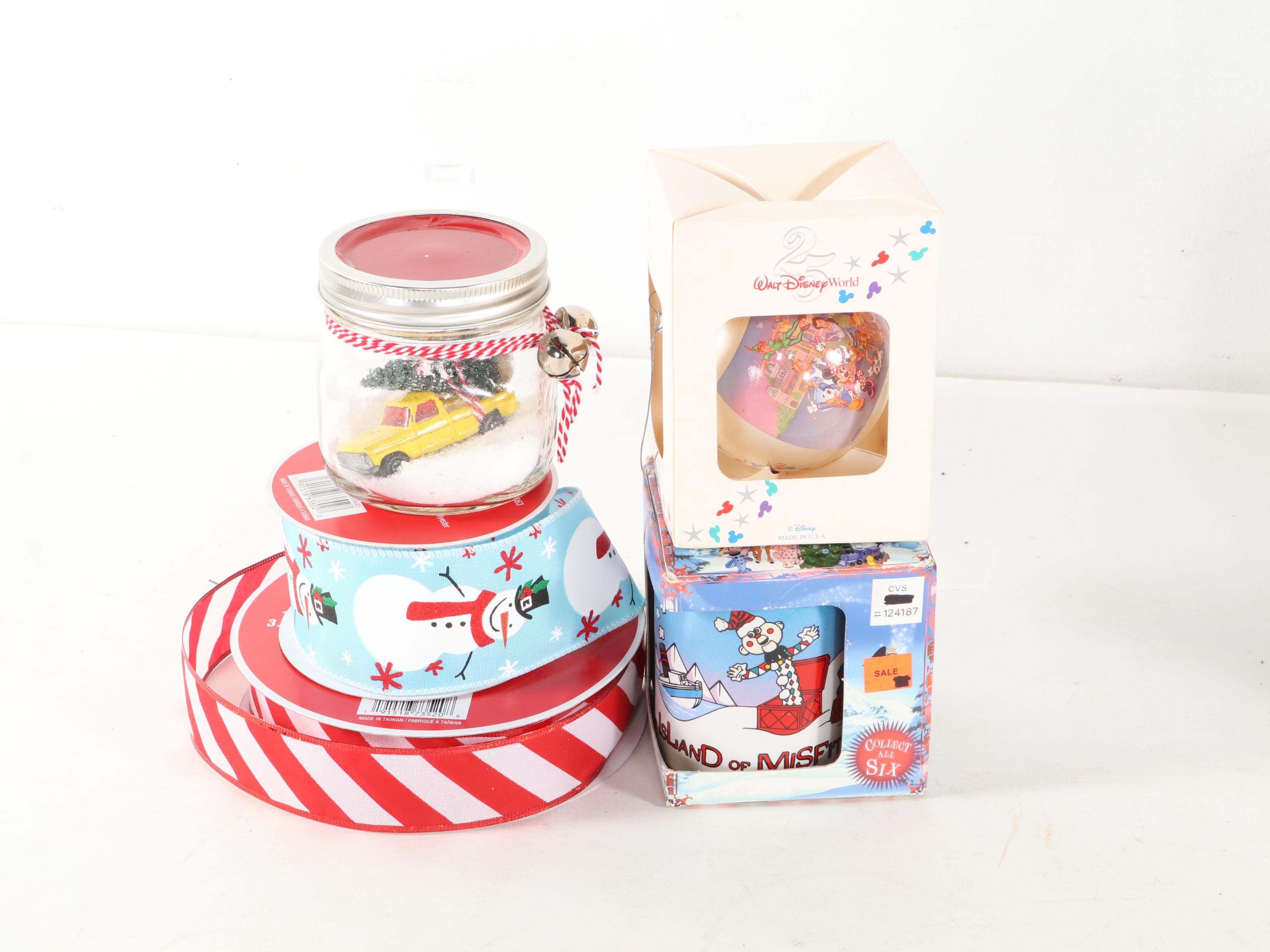 Christmas Ornaments, Table, and Wall Decorations