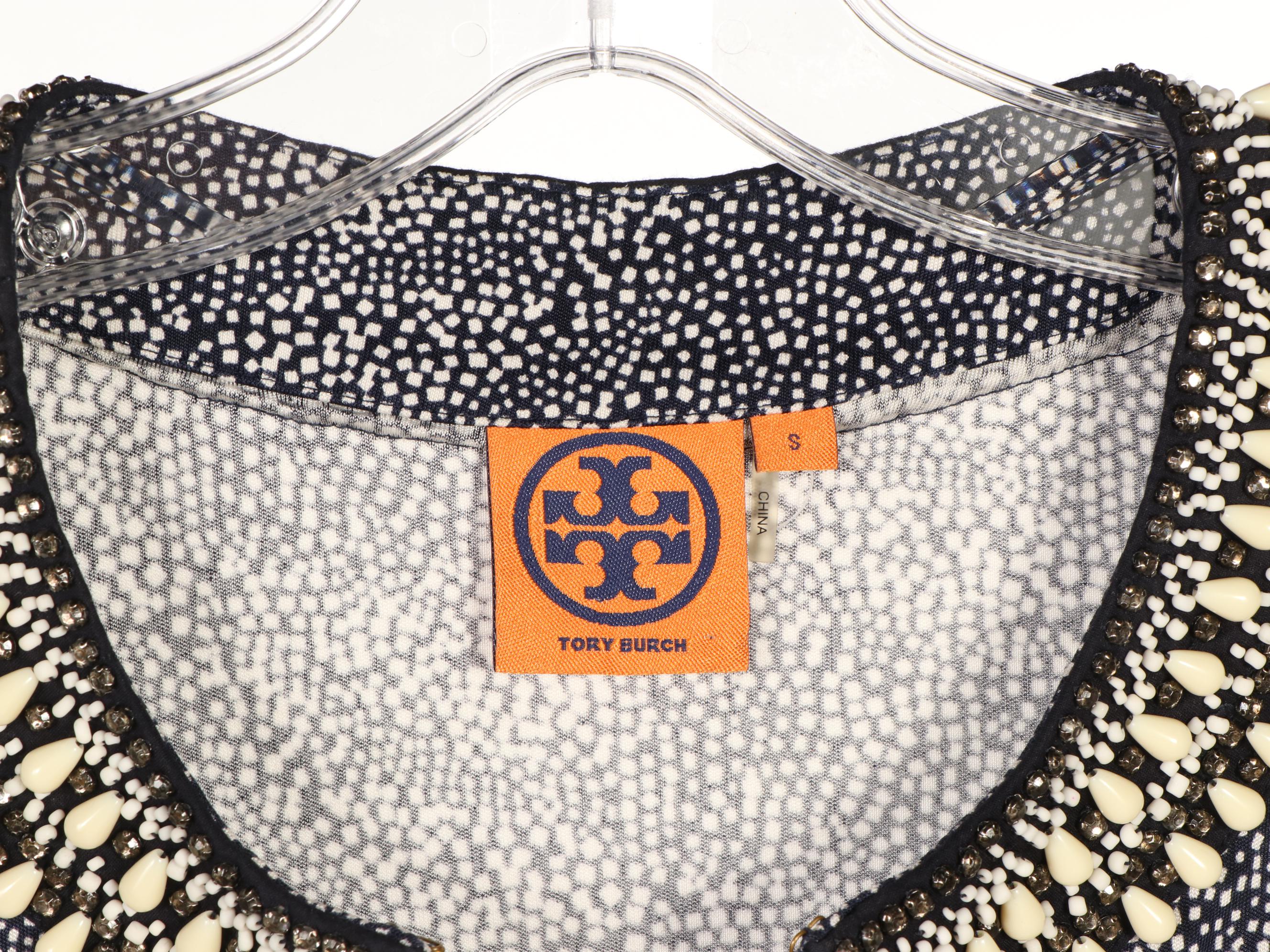 3-1 Phillip Lim Embellished Wool Sweater with Joseph and Tory Burch Silk Tops