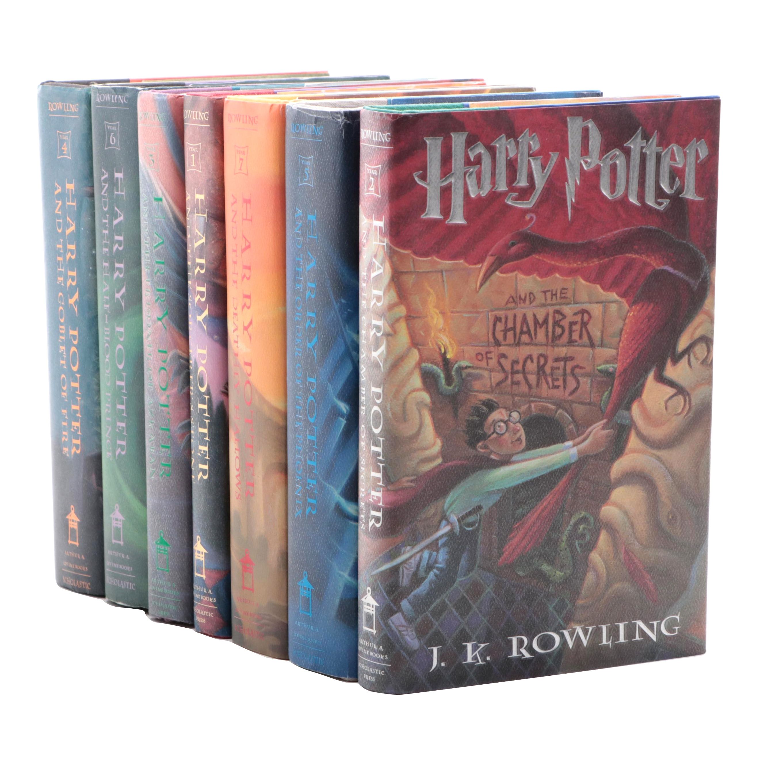First American Edition "Harry Potter" Complete Series by J. K. Rowling