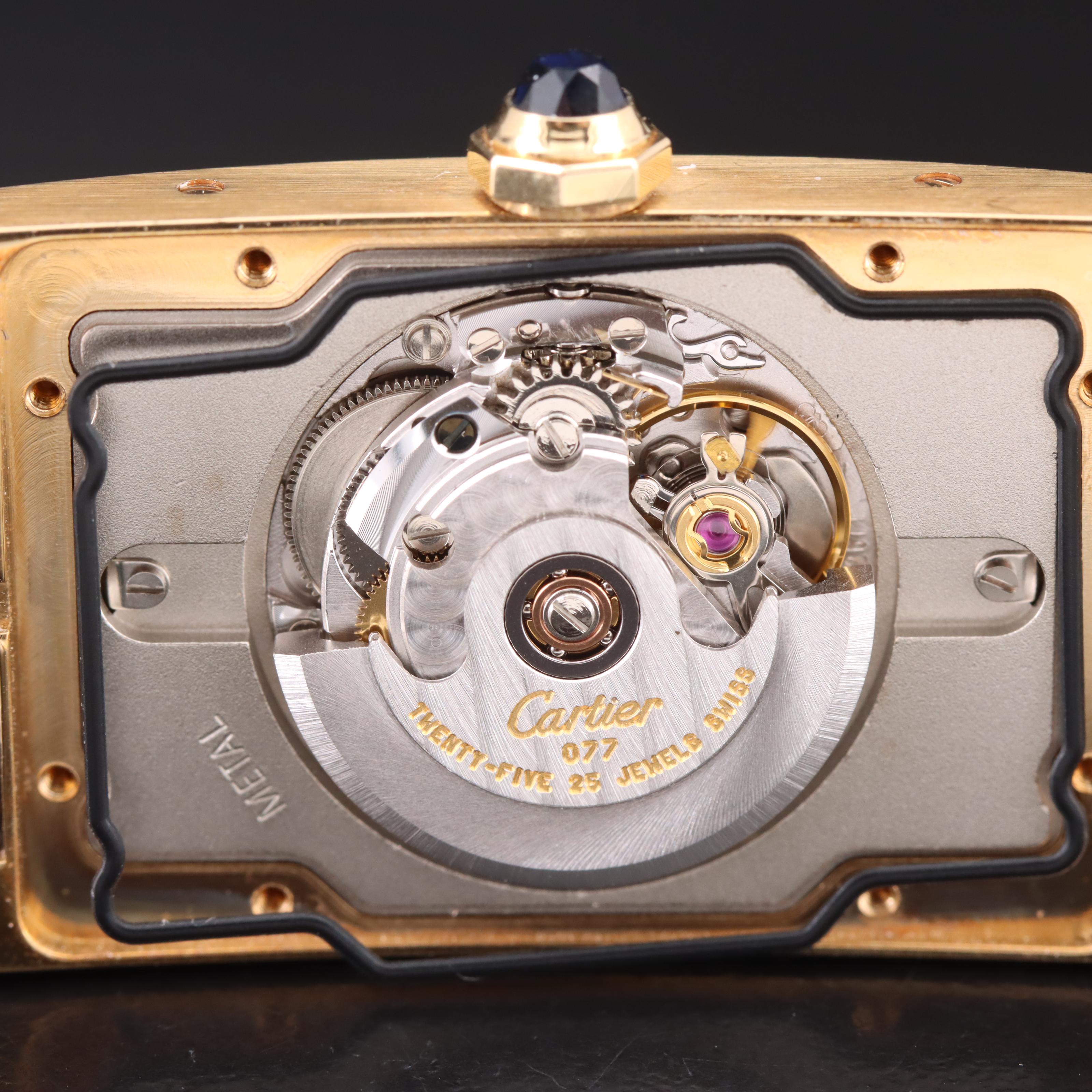 18K Cartier Tank Américaine Automatic Watch