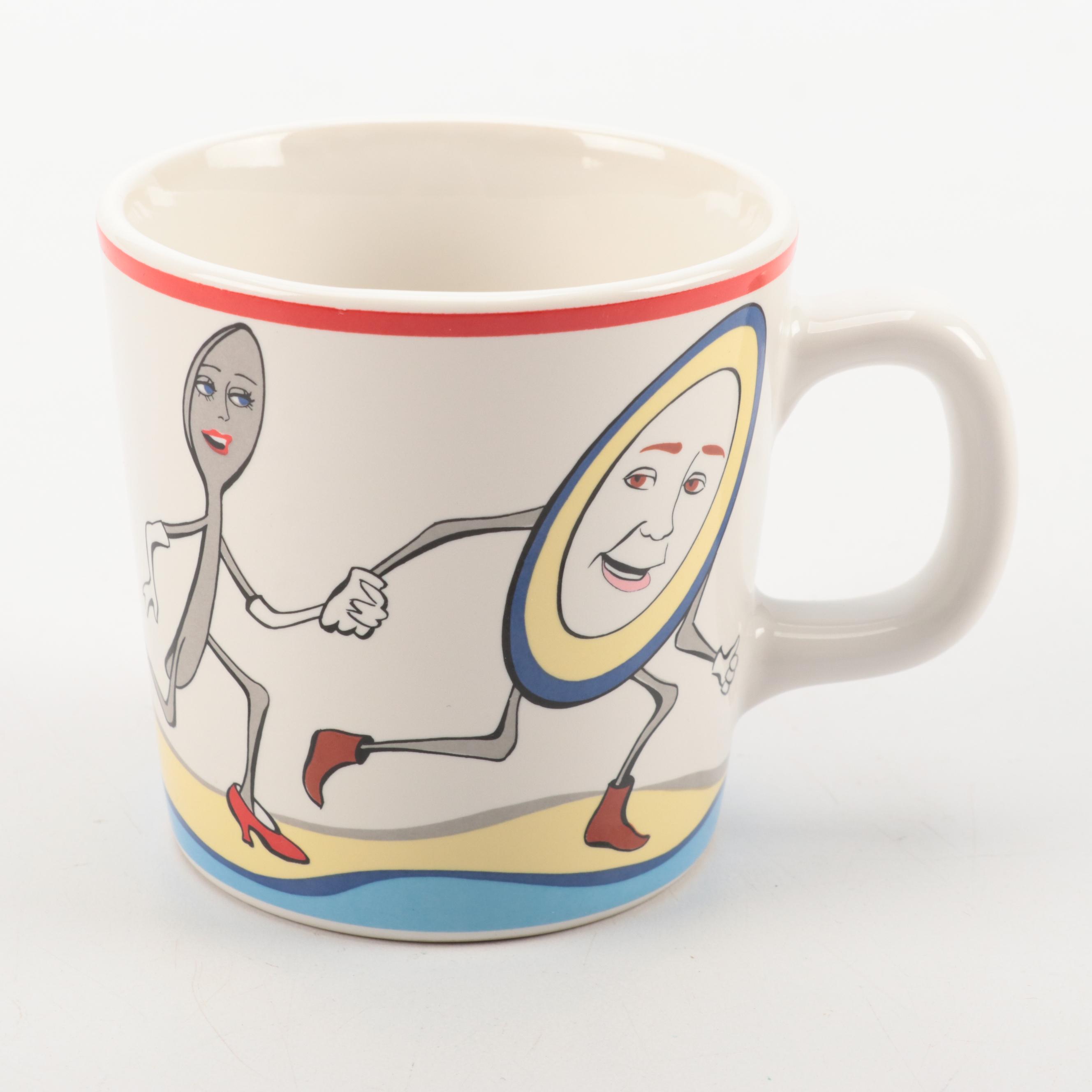 Tiffany & Co. "Hey Diddle Diddle" Ceramic Child's Dinnerware Set