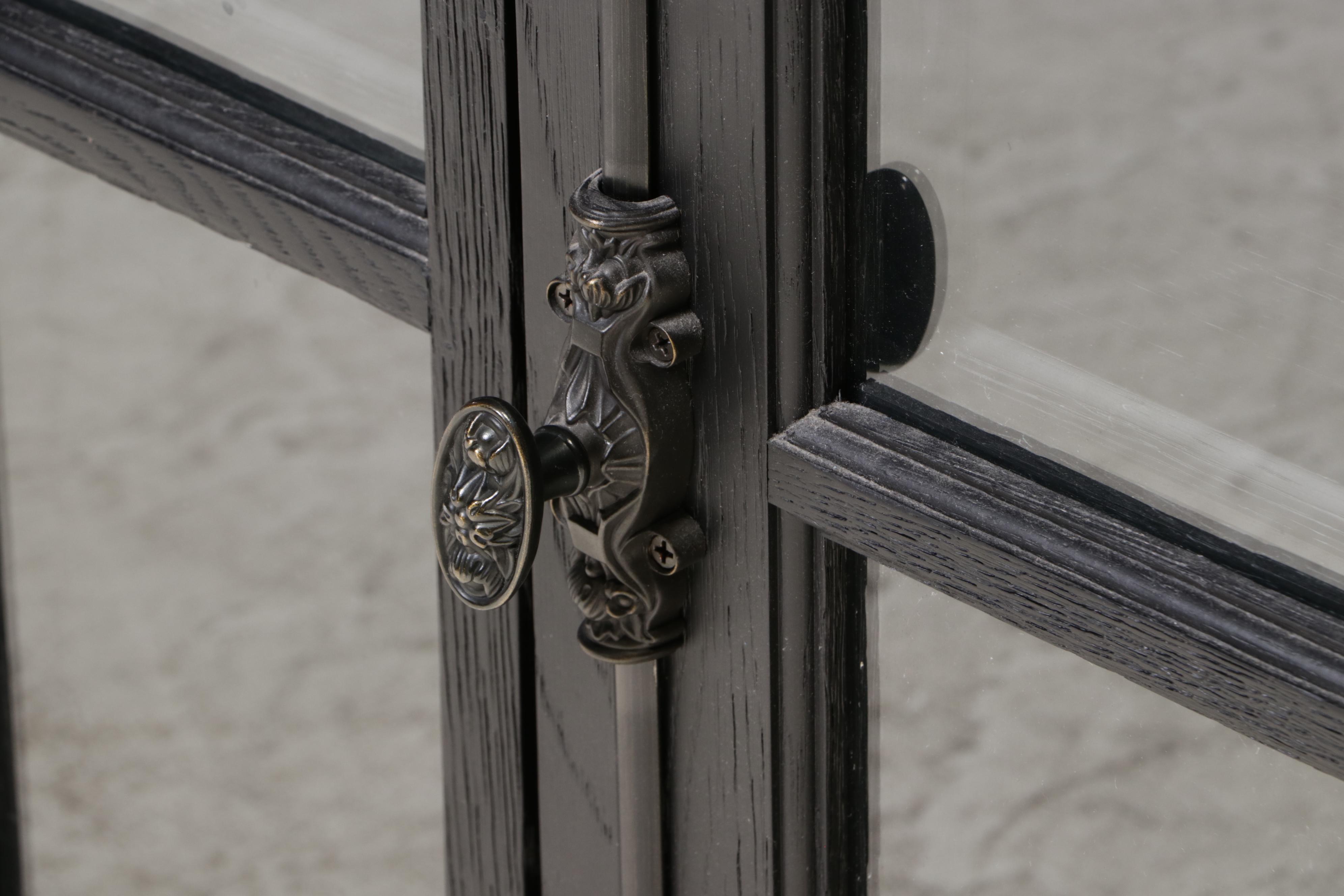 Restoration Hardware "French Casement" Oak-Veneered Media Console