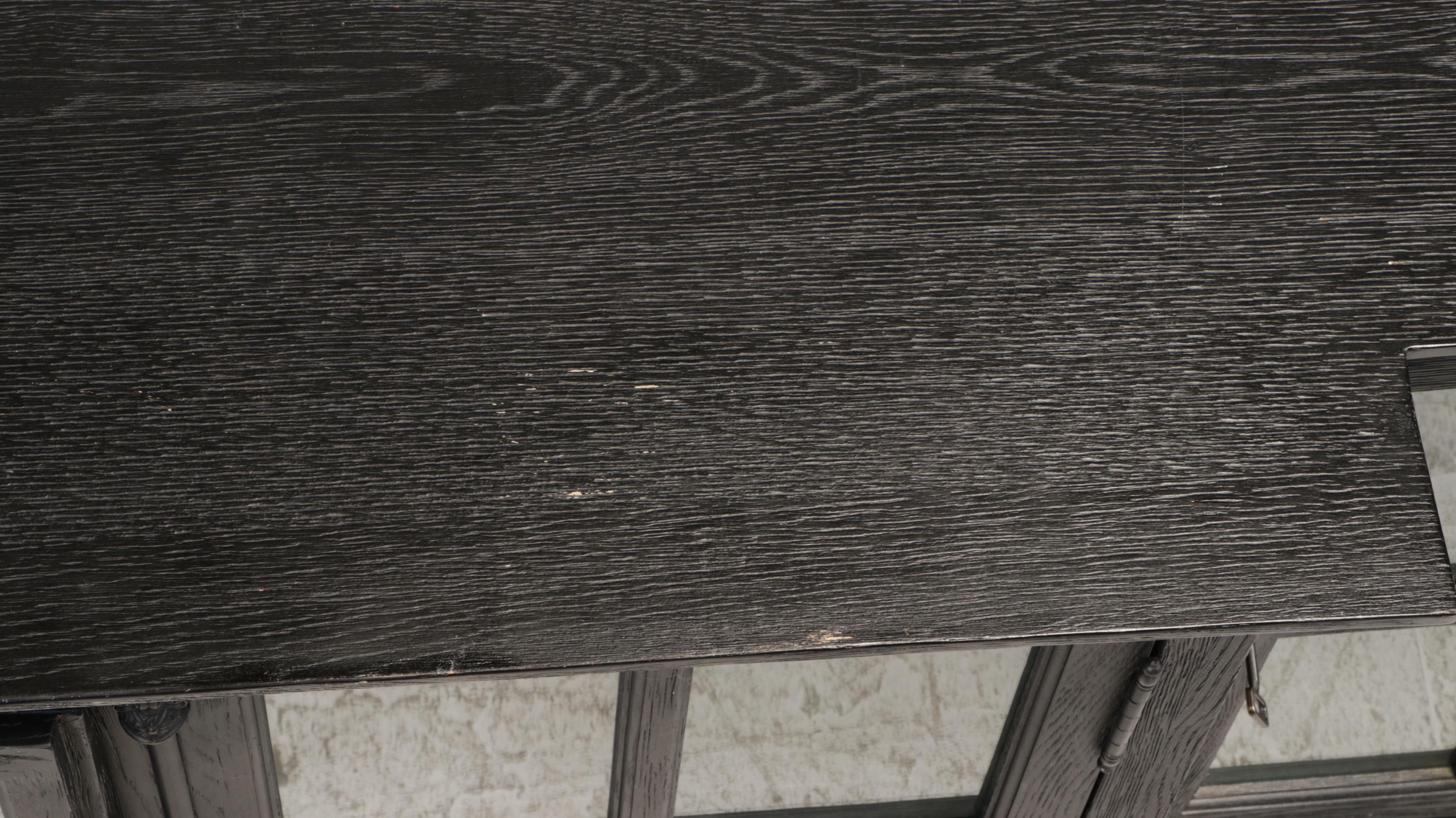 Restoration Hardware "French Casement" Oak-Veneered Media Console