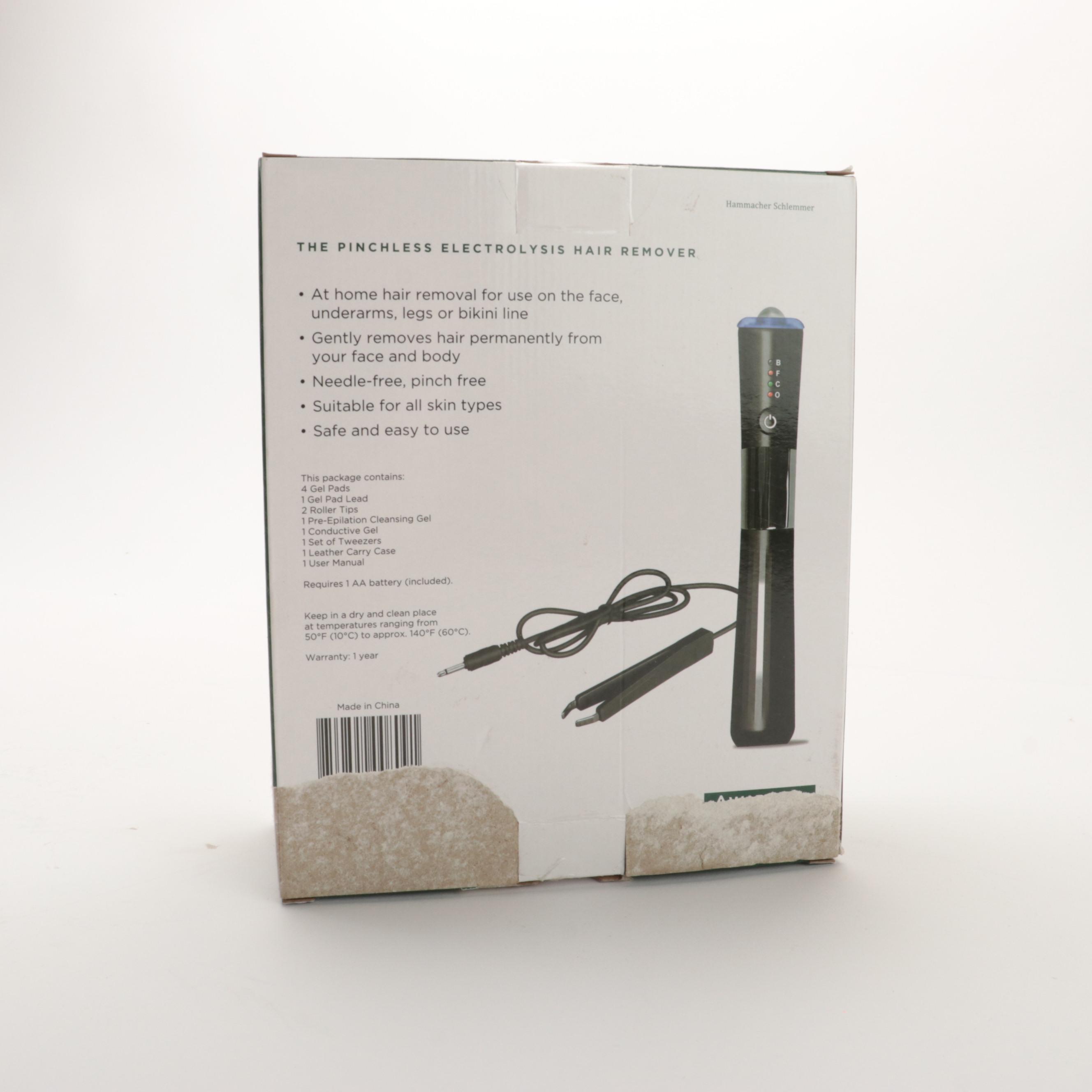 Pinchless Electrolysis Hair Remover