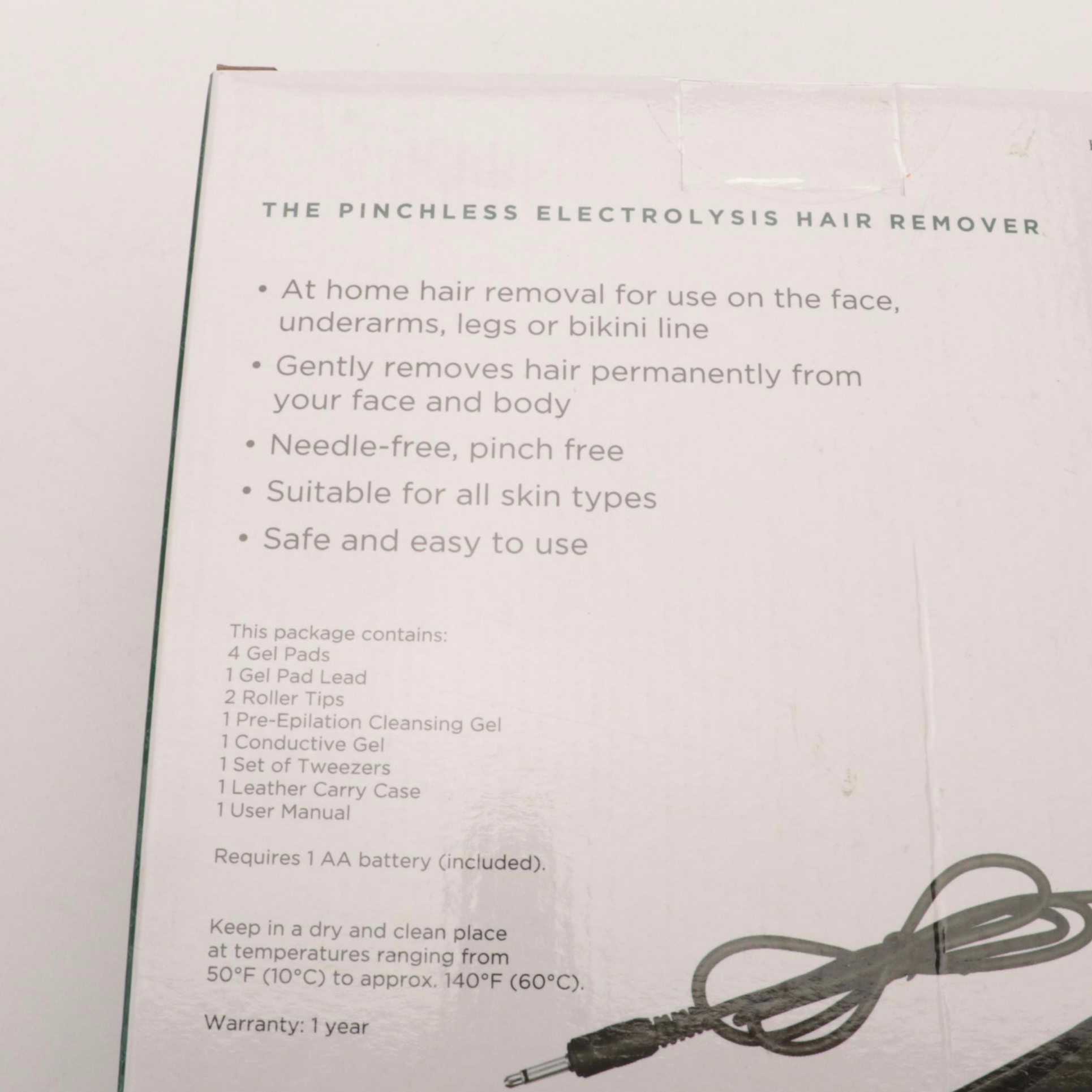 Pinchless Electrolysis Hair Remover