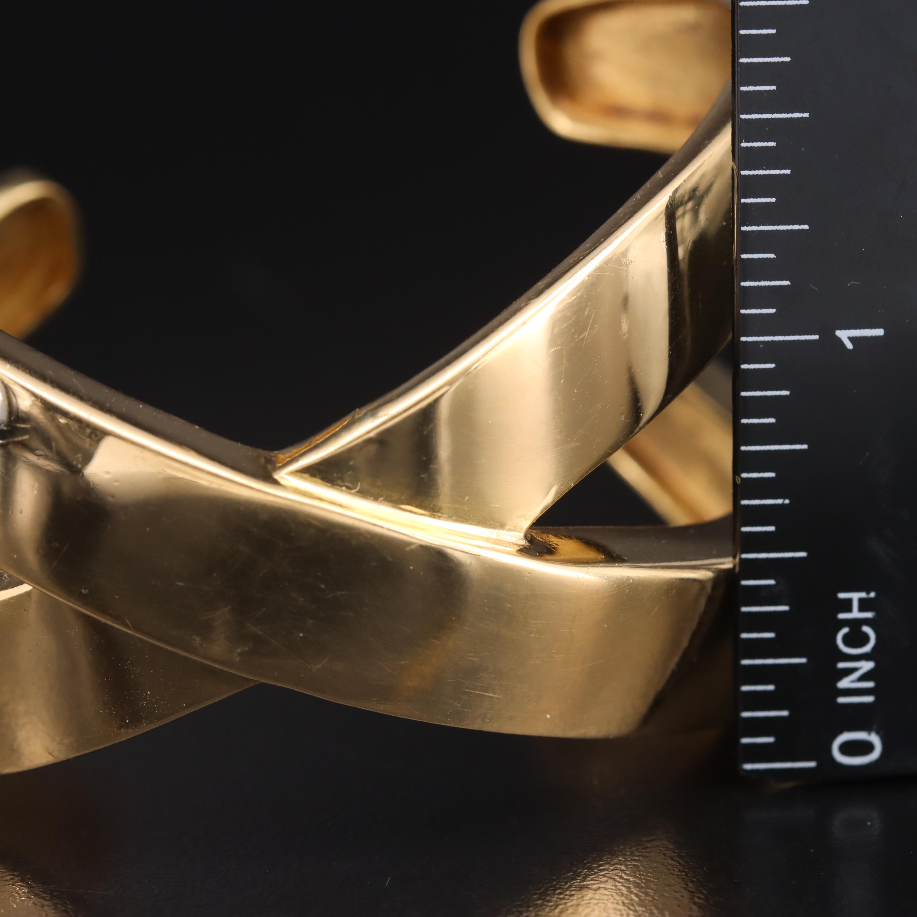 Paloma Picasso for Tiffany & Co. "Graffiti" 18K Cuff