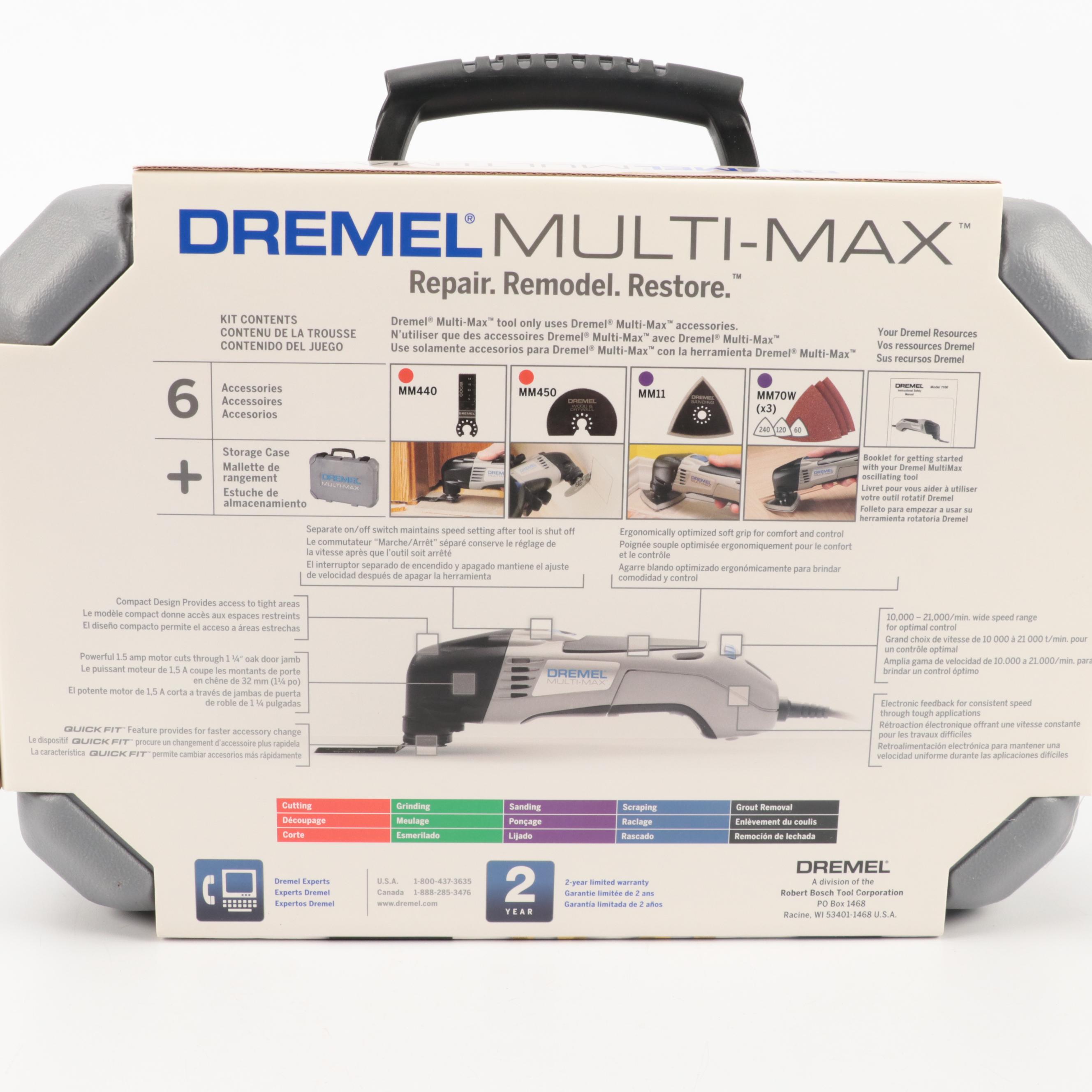 Dremel Multi-Tool, Multi-Max, SKIL Router Bit Sets, Ryobi Orbital Jig Saw, More