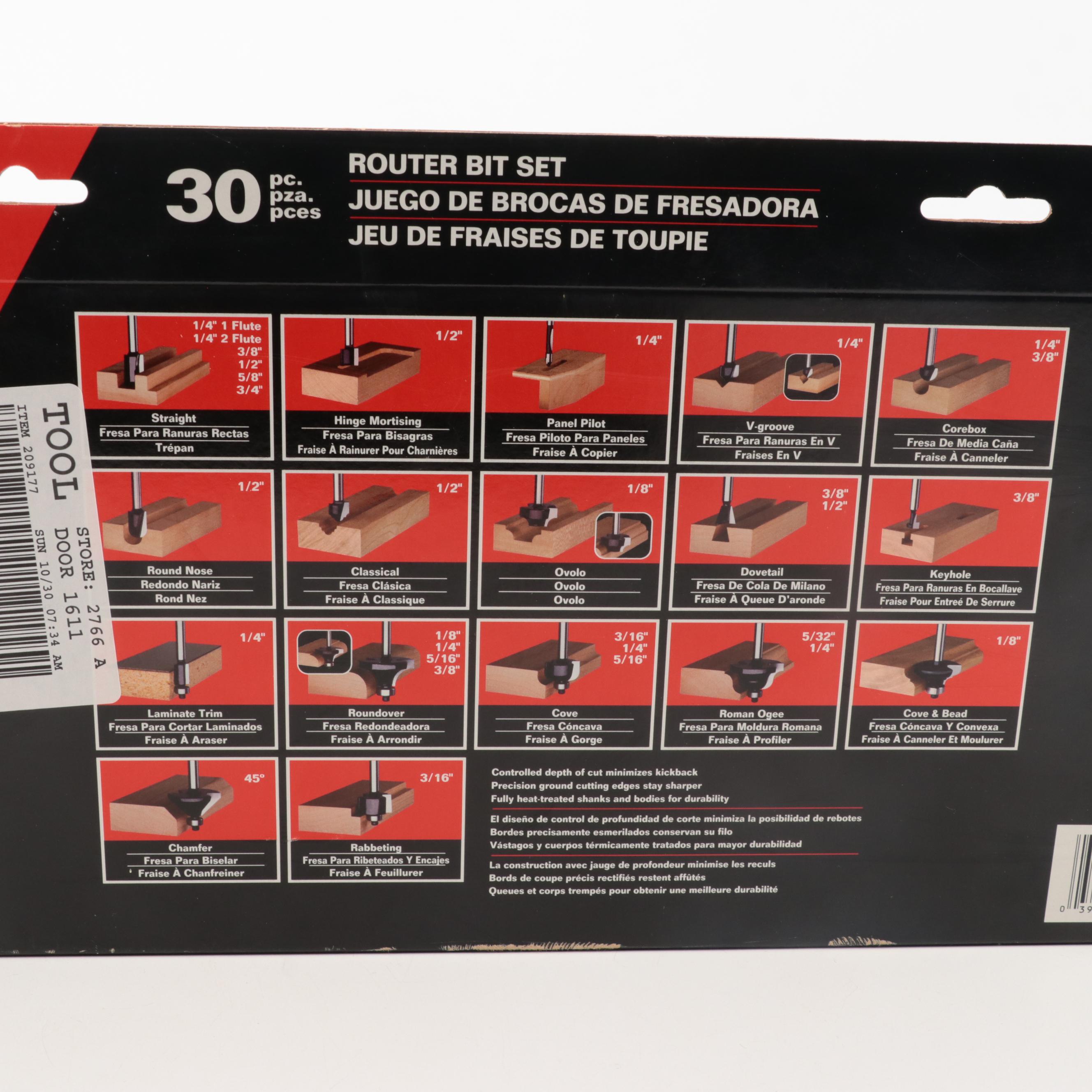 Dremel Multi-Tool, Multi-Max, SKIL Router Bit Sets, Ryobi Orbital Jig Saw, More