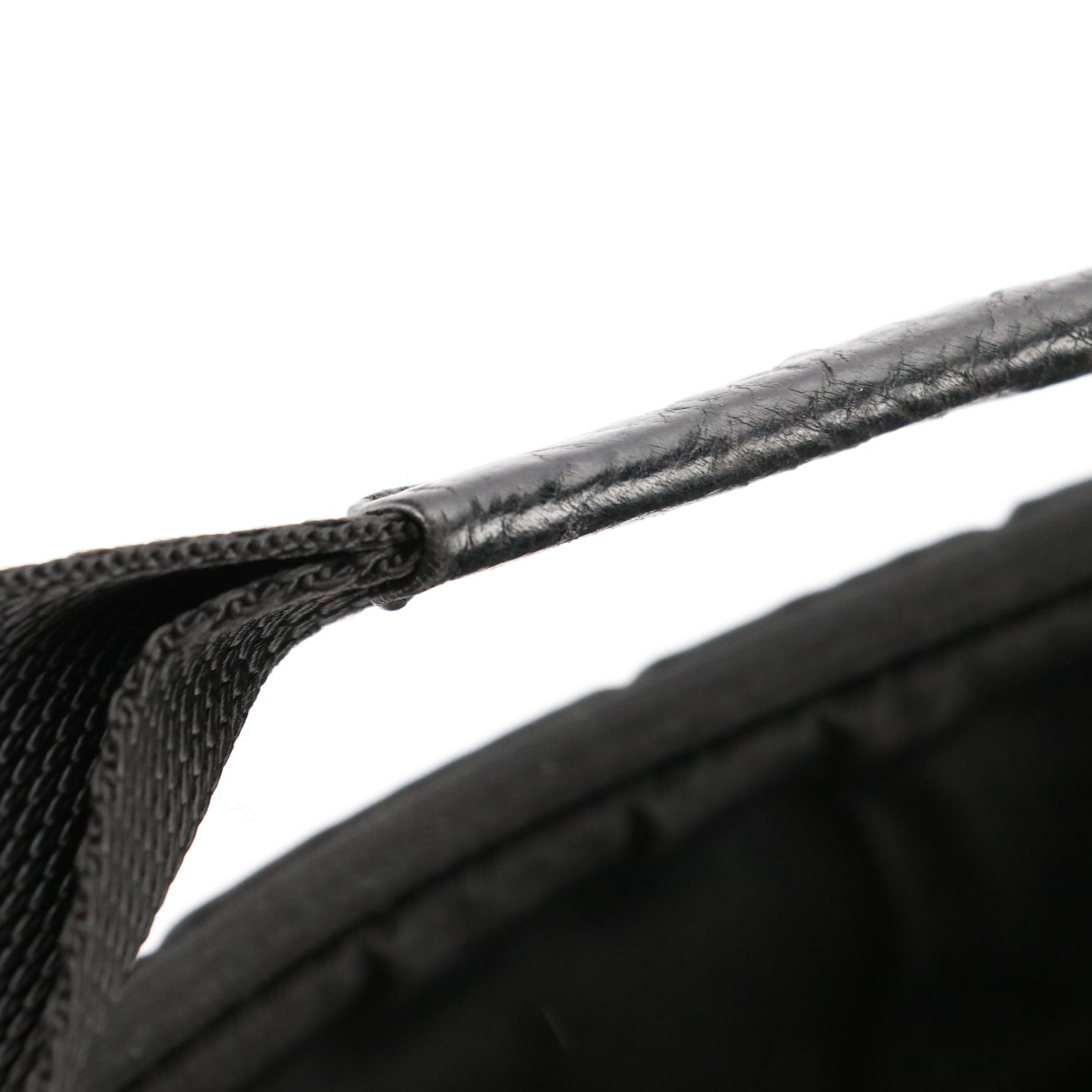 Prada Tessuto Nylon Tote with Leather Accents