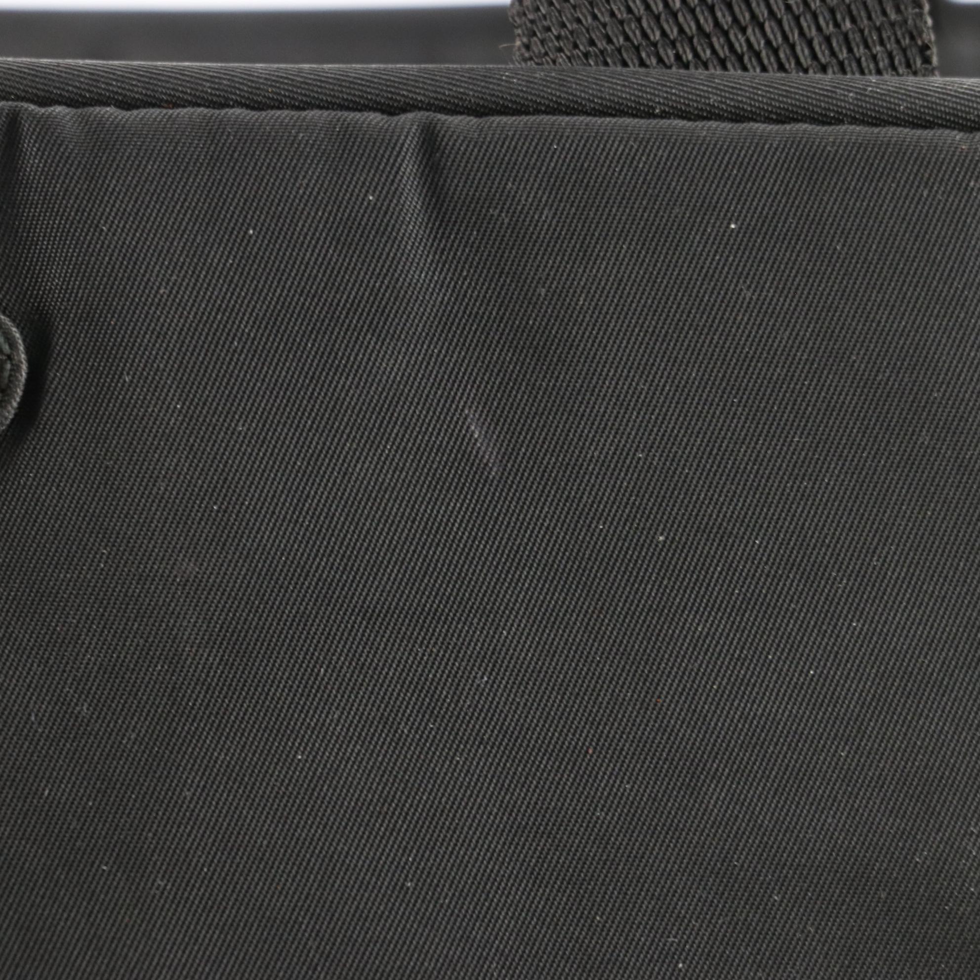 Prada Tessuto Nylon Tote with Leather Accents