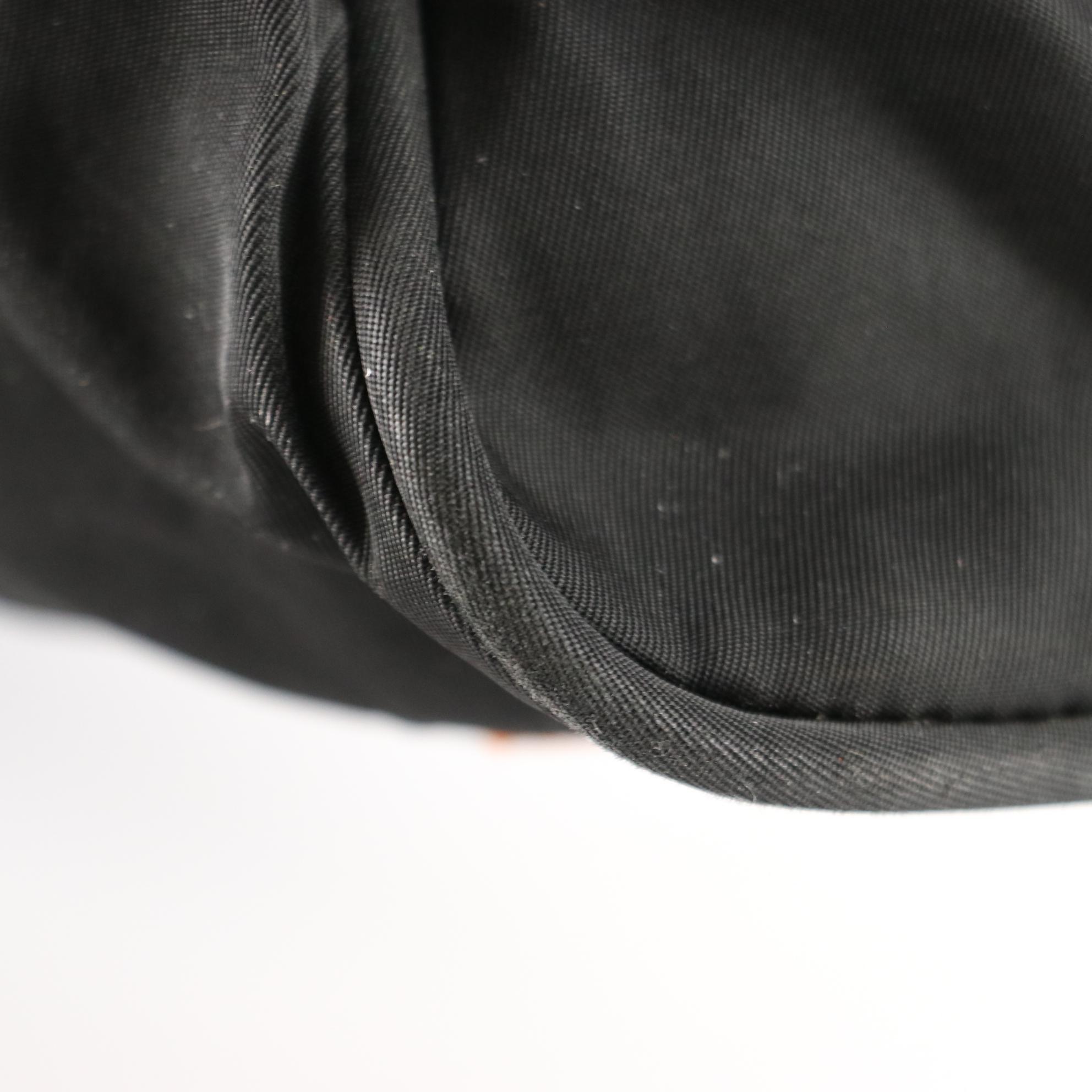 Prada Tessuto Nylon Tote with Leather Accents