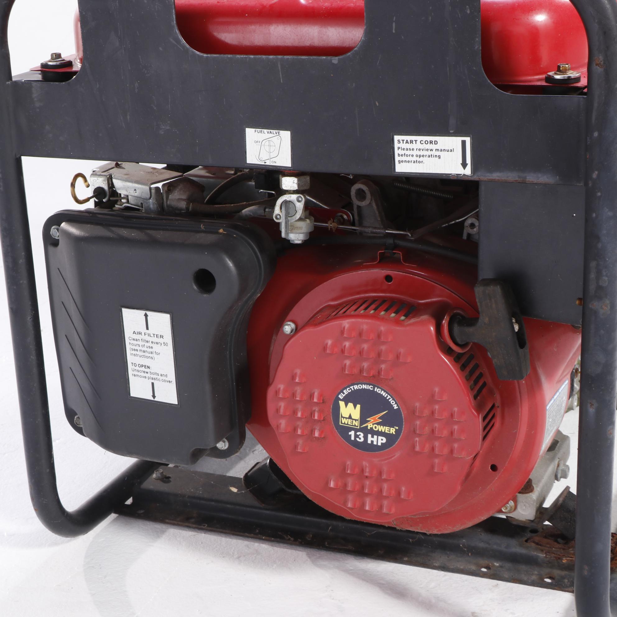 Wen 5500 Power Pro Gas Powered Portable Generator