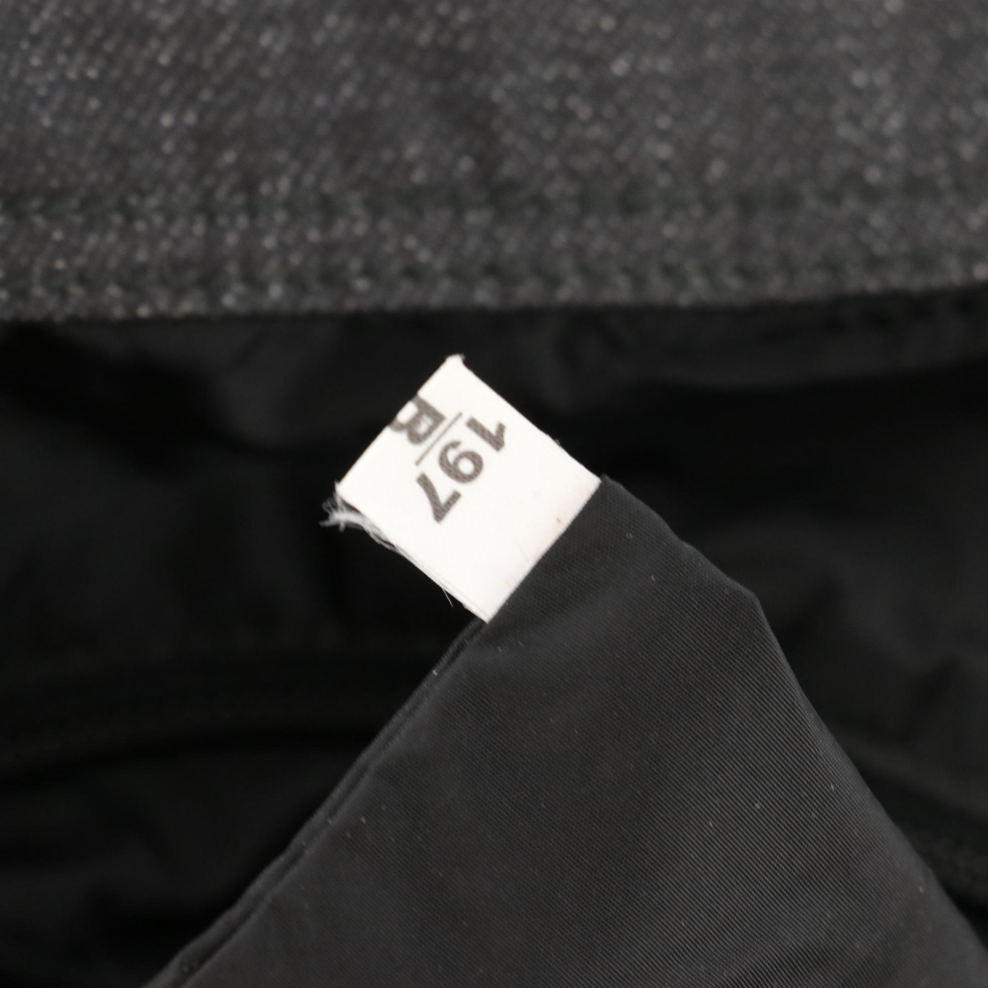 Prada Tessuto Nylon Convertible Bag with Saffiano Leather Trim